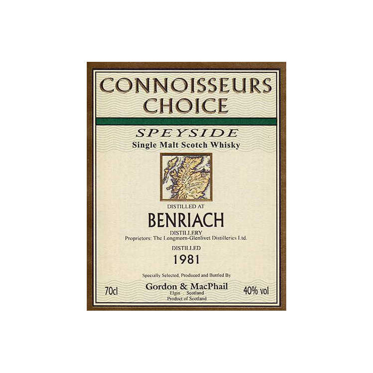 BenRiach Connoisseurs Choice 1981 16 Years Single Malt Whisky 2