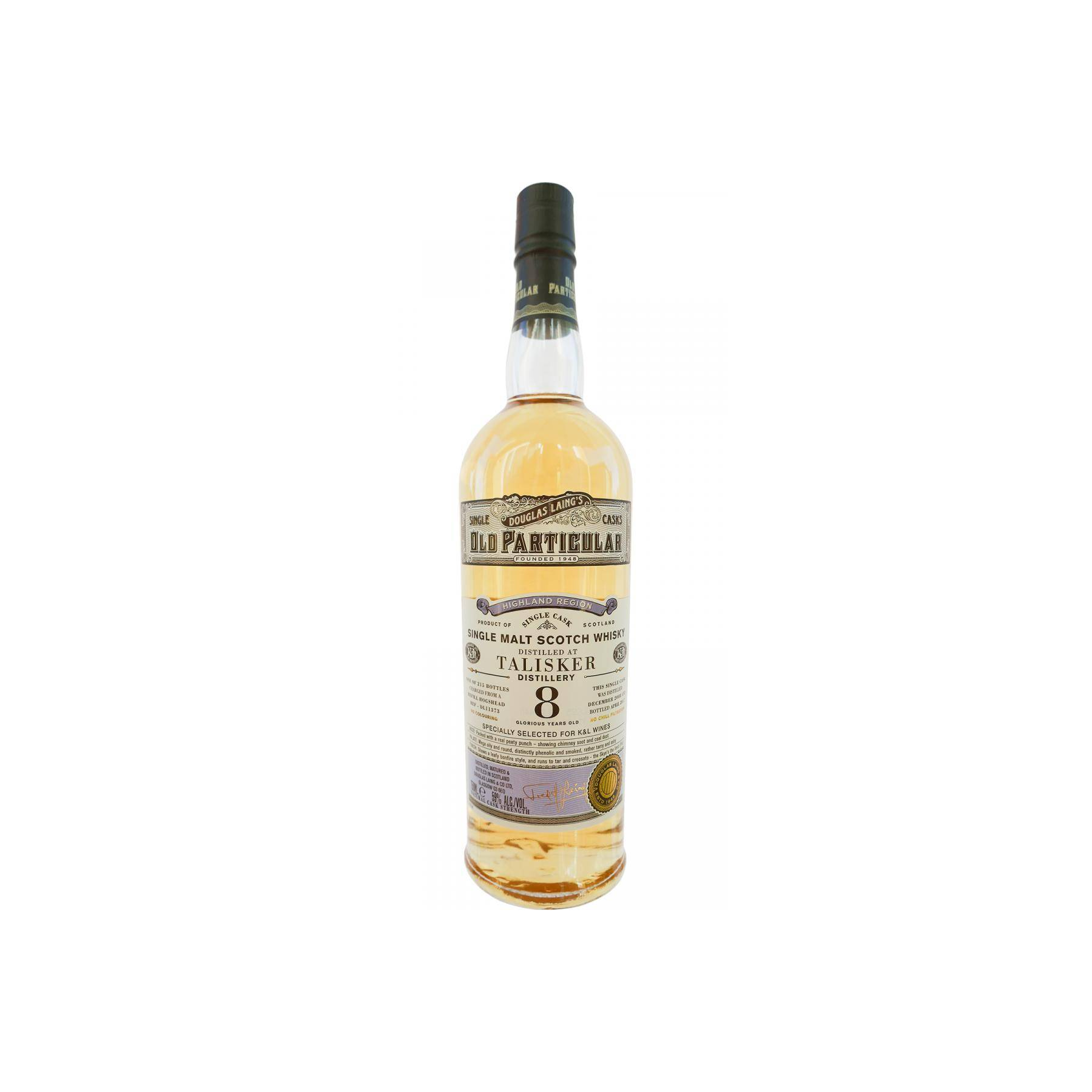 Talisker Old Particular 2008 8 Years Single Malt Whisky