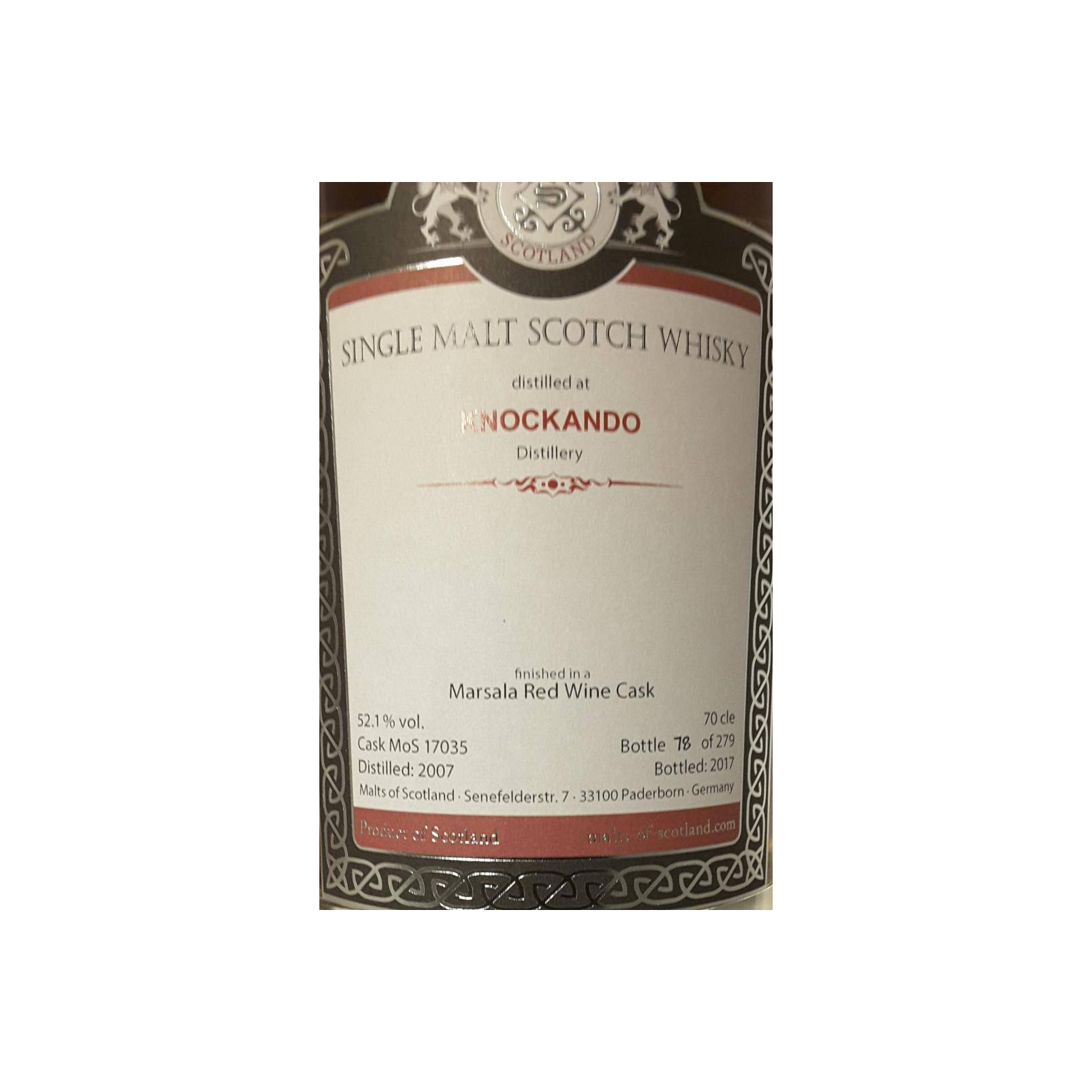 Knockando 2007 10 Years Single Malt Whisky 2