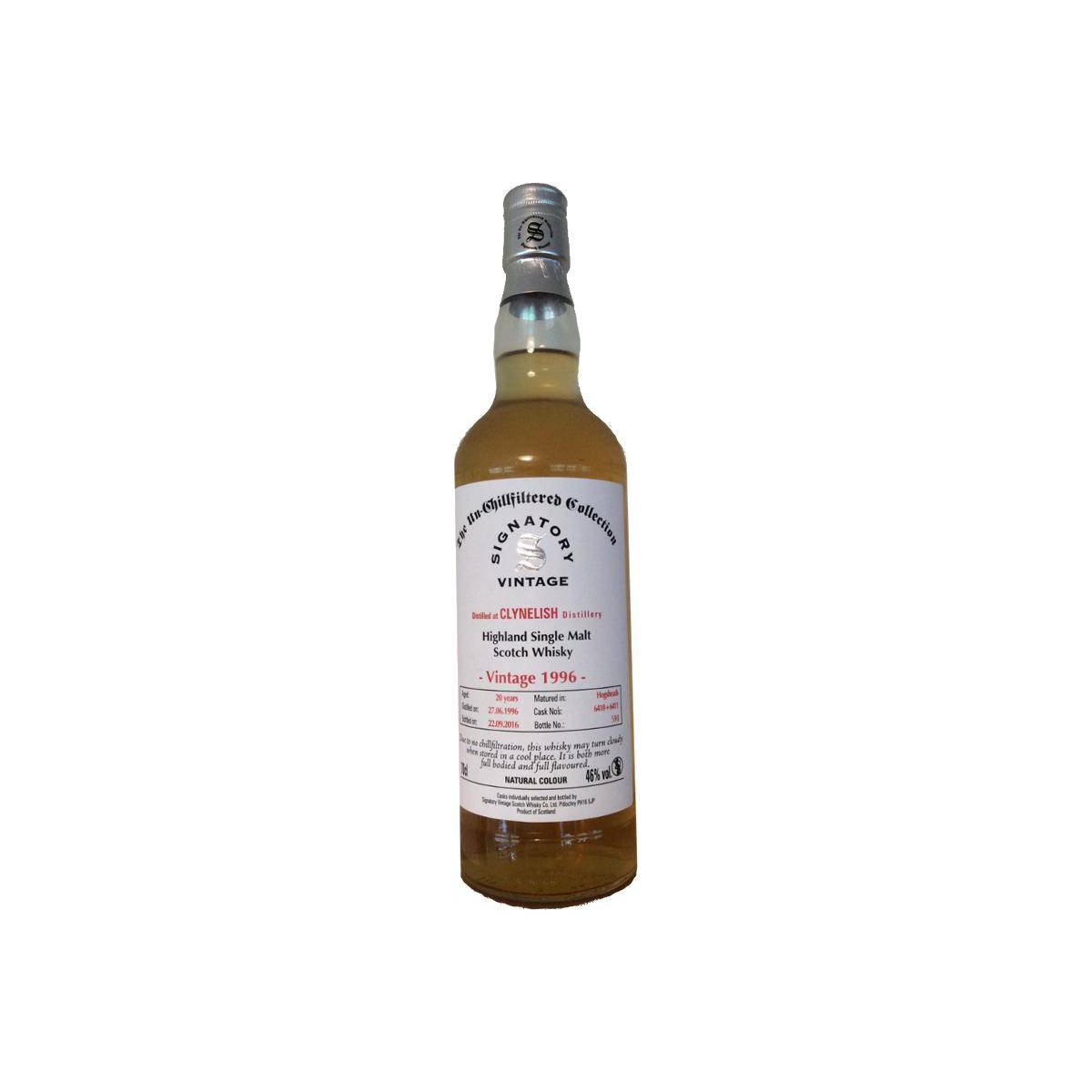 Clynelish The Un-Chillfiltered Collection 1996 20 Years Single Malt Whisky