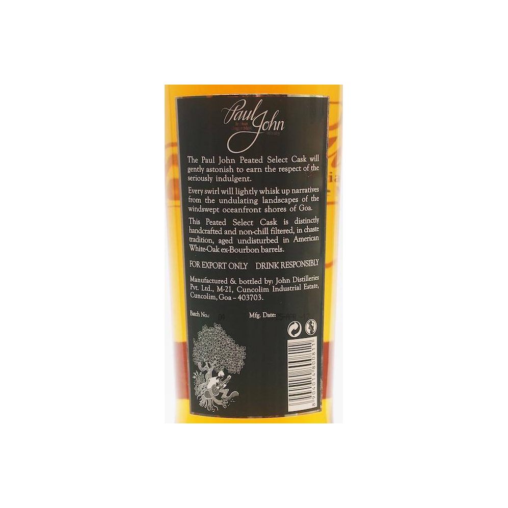 Paul John Single Malt Whisky 3
