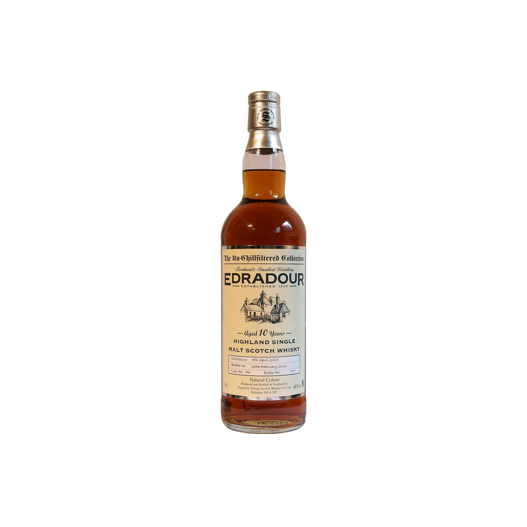 Edradour The Un-Chillfiltered Collection 2005 10 Years Single Malt Whisky