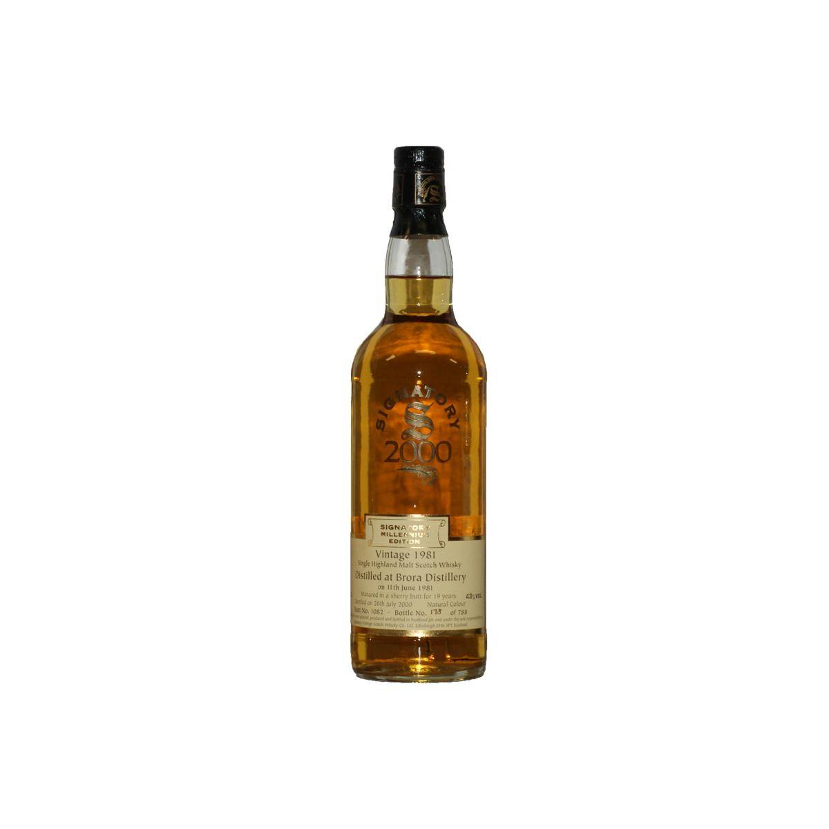 Brora 1981 19 Years Single Malt Whisky