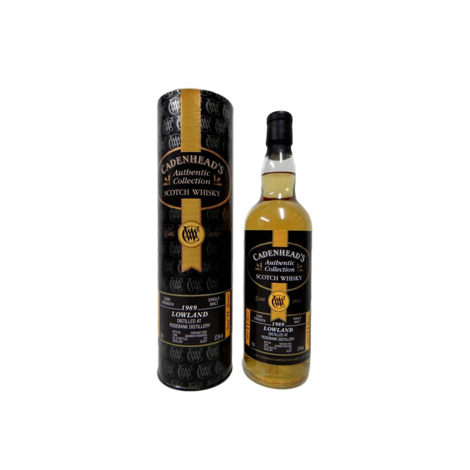 Rosebank Authentic Collection 1989 11 Years Single Malt Whisky 3