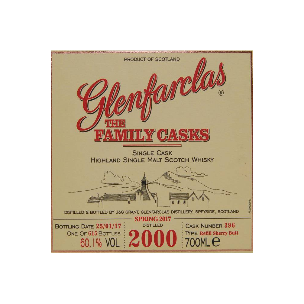 Glenfarclas 2000 16 Years Single Malt Whisky 2