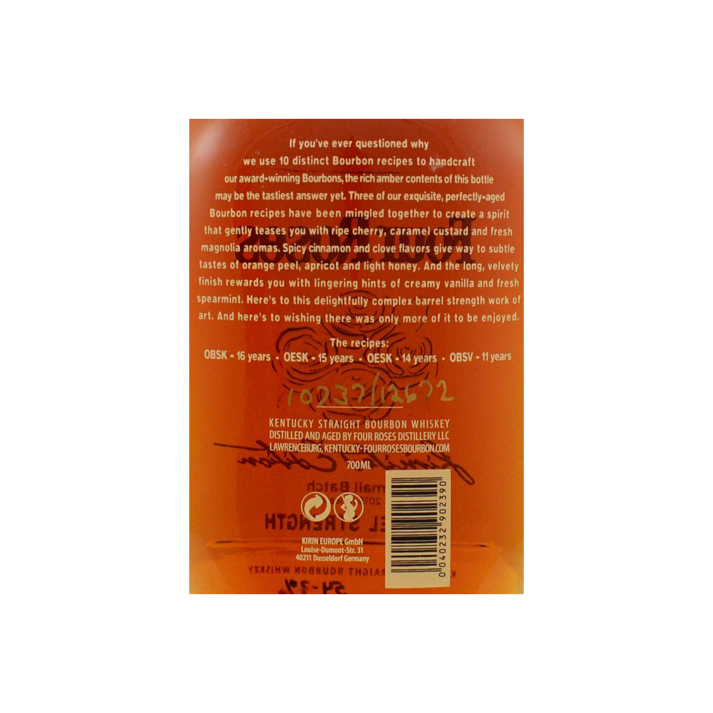 Four Roses 11 Years Bourbon Whisky 3