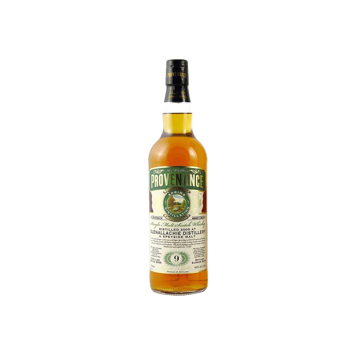 The GlenAllachie McGibbon's Provenance 2005 9 Years Single Malt Whisky 3