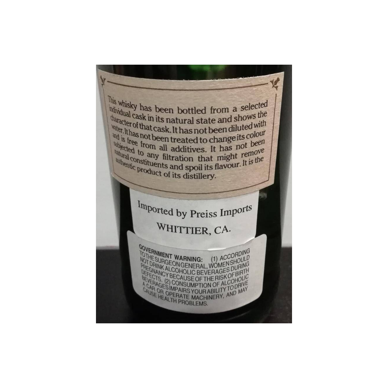 Mortlach Authentic Collection 1987 8 Years Single Malt Whisky 3