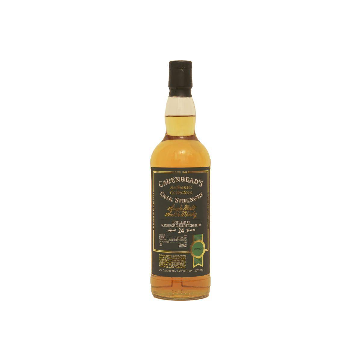 Glenburgie Authentic Collection 1993 24 Years Single Malt Whisky