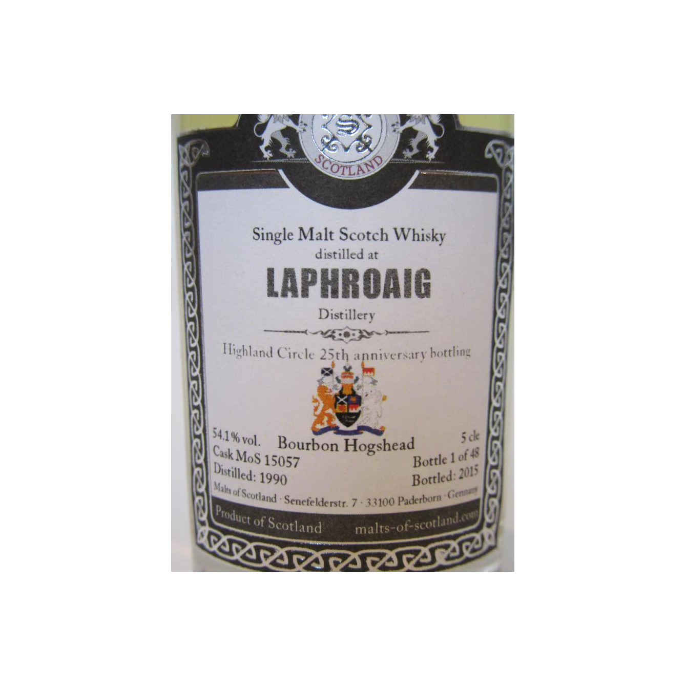 Laphroaig 1990 25 Years Single Malt Whisky 2