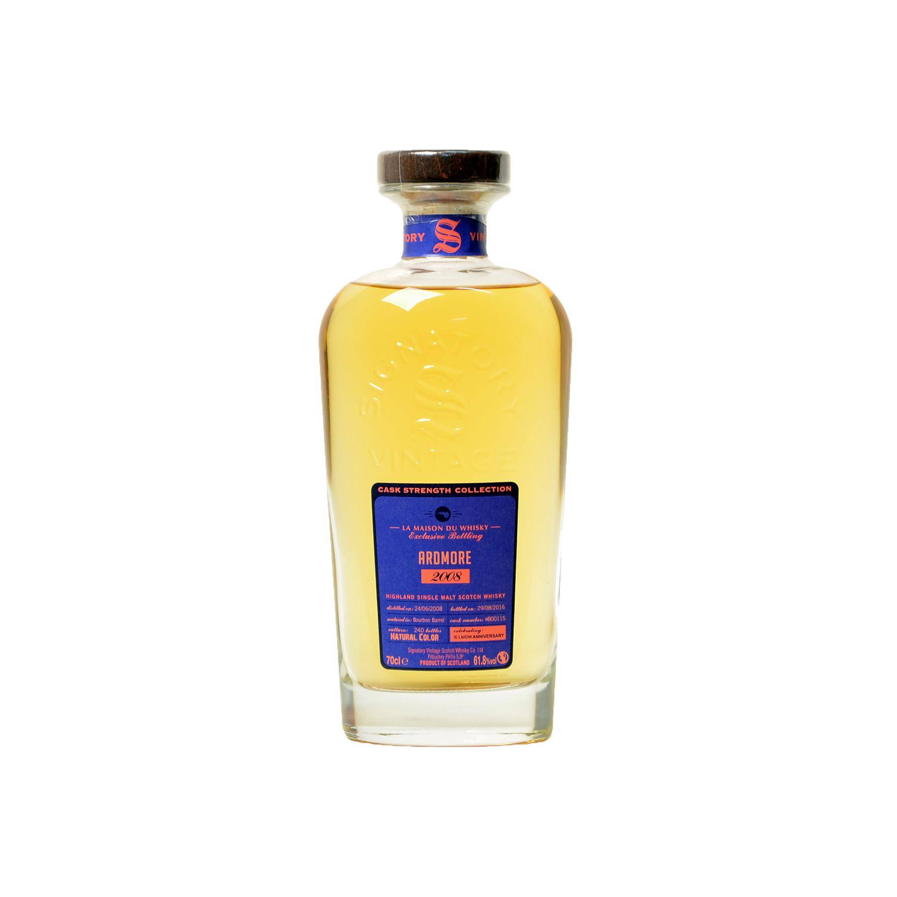 Ardmore Cask Strength Collection 2008 8 Years Single Malt Whisky