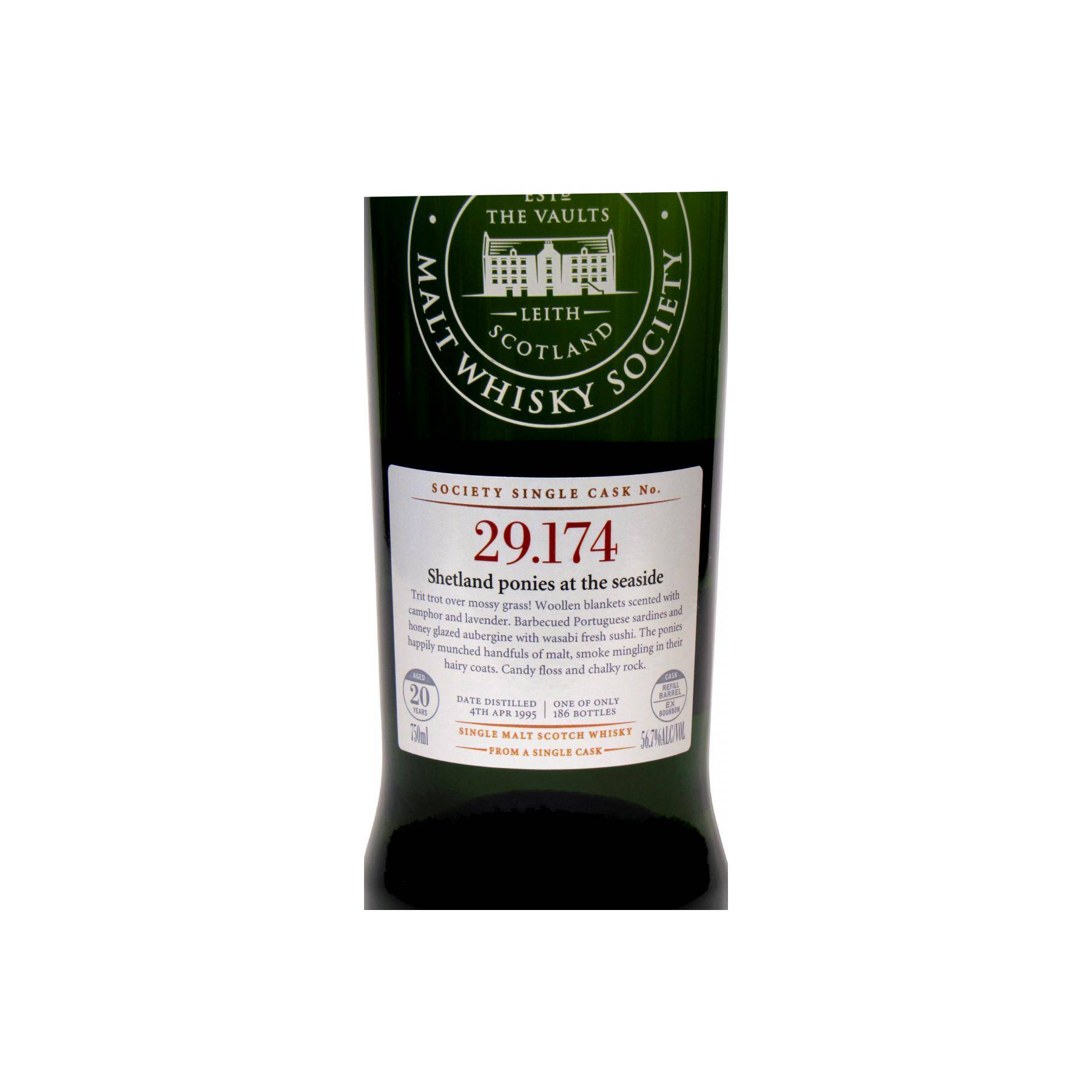The Scotch Malt Whisky Society 1995 20 Years Single Malt Whisky 2