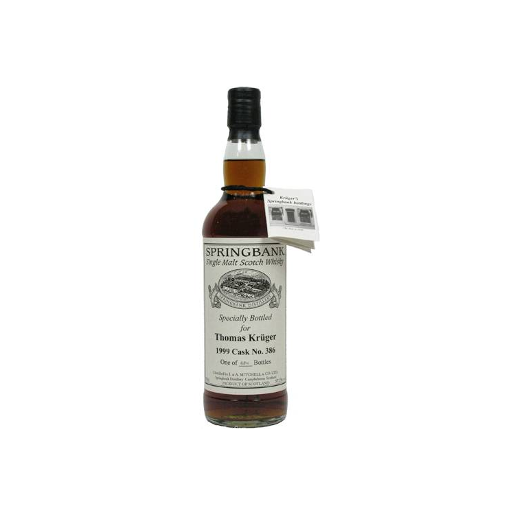 Springbank Private Bottling 1999 8 Years Single Malt Whisky