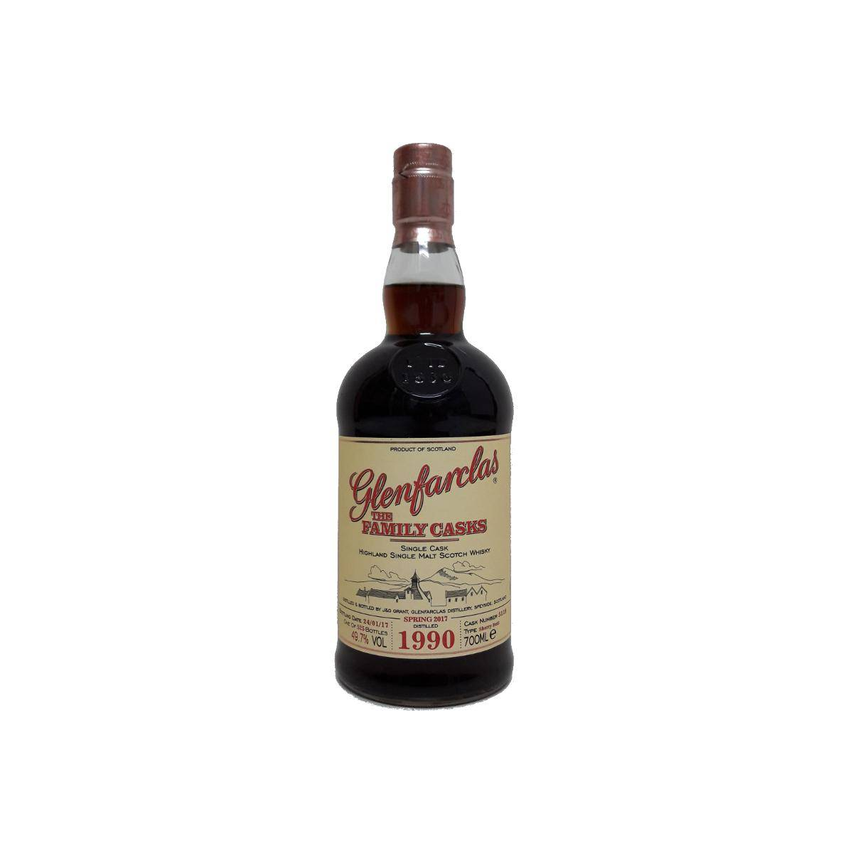 Glenfarclas 1990 26 Years Single Malt Whisky