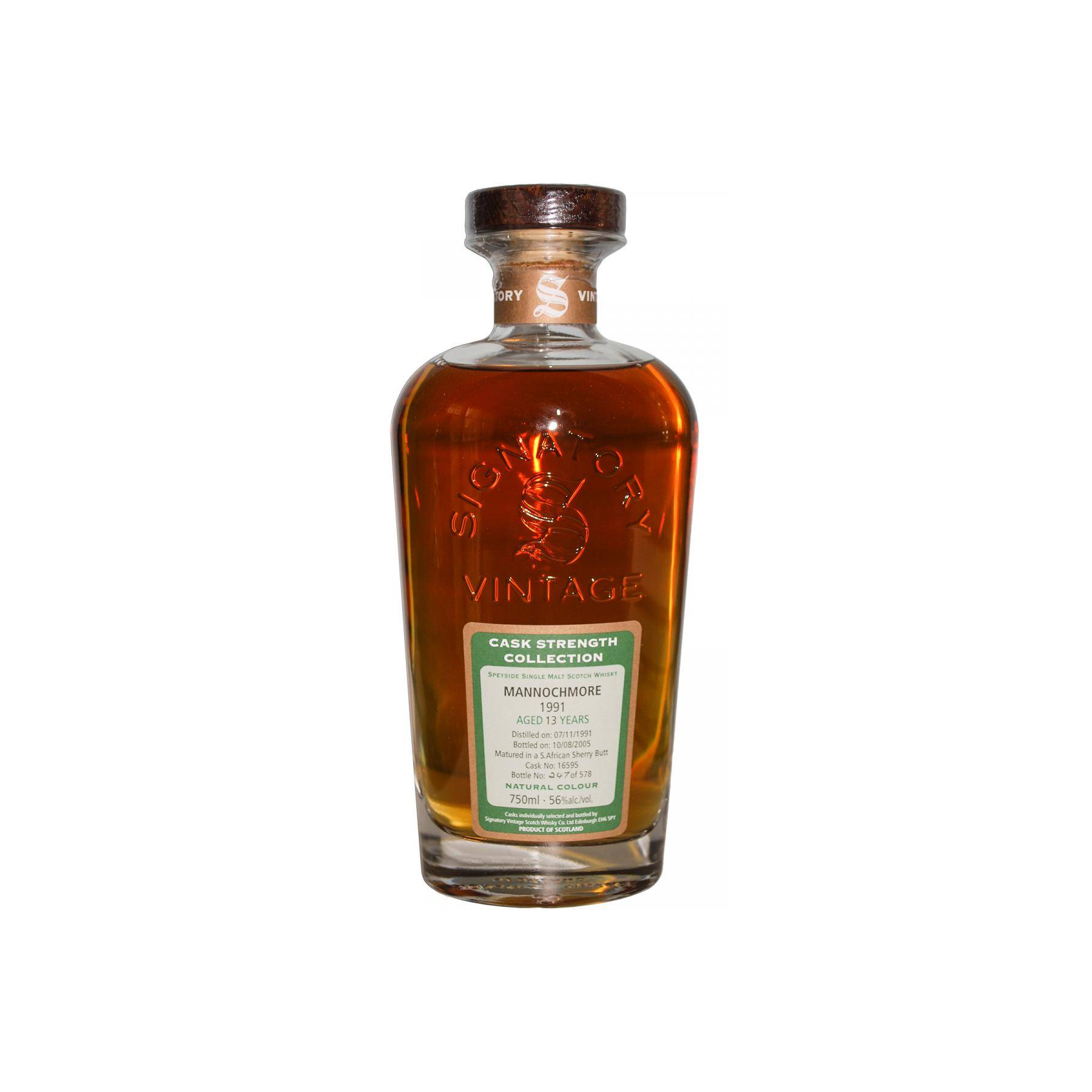 Mannochmore Cask Strength Collection 1991 13 Years Single Malt Whisky
