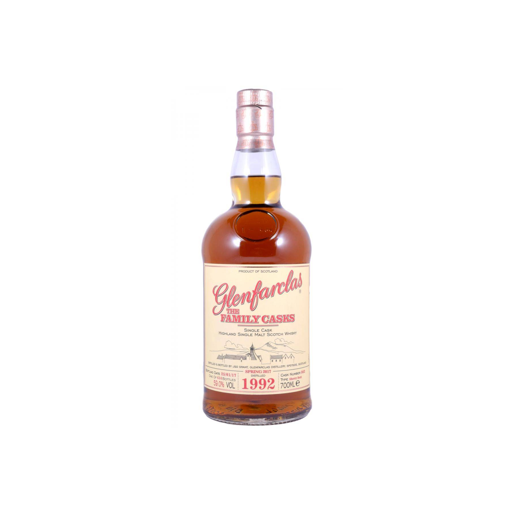 Glenfarclas 1992 24 Years Single Malt Whisky 2