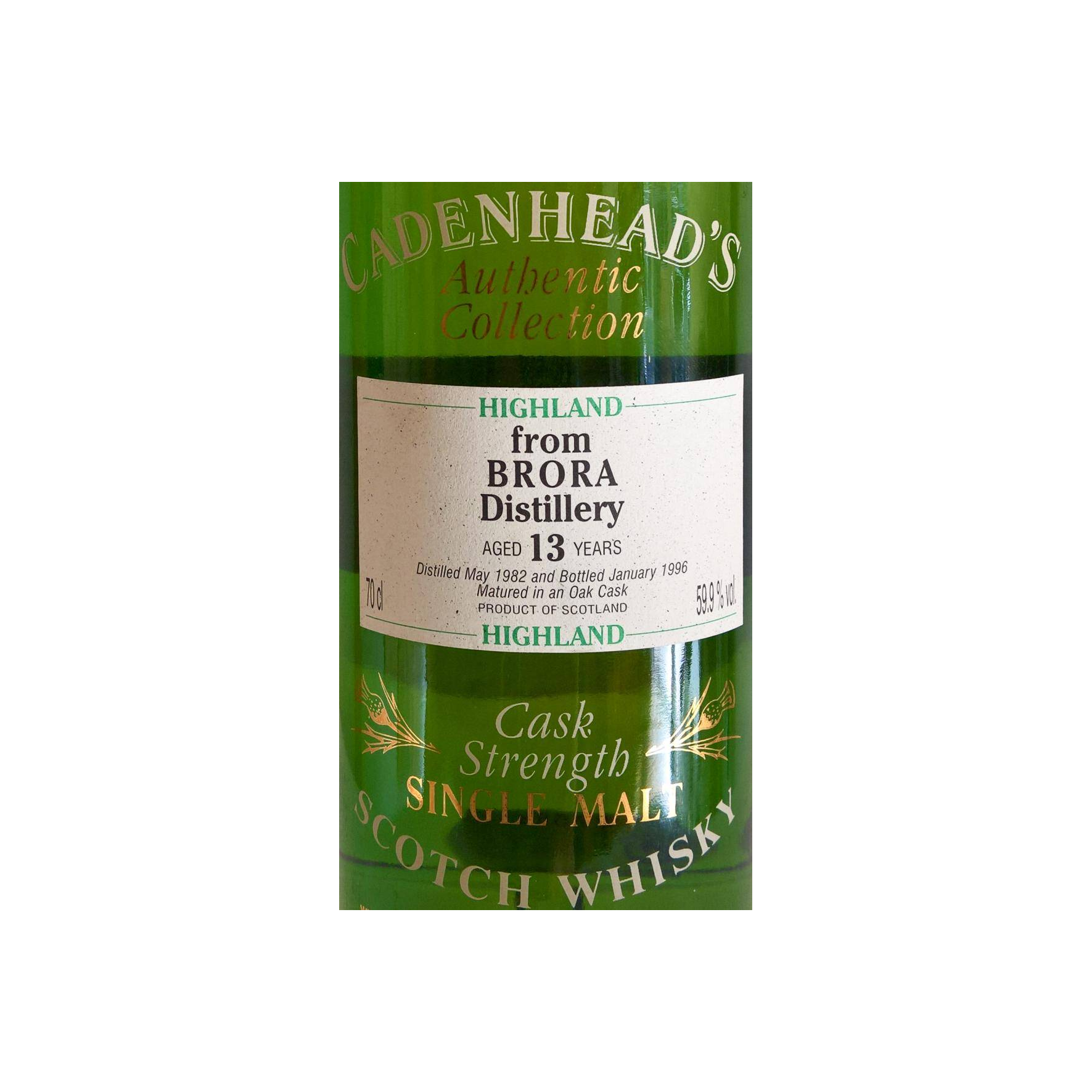 Brora Authentic Collection 1982 13 Years Single Malt Whisky 2