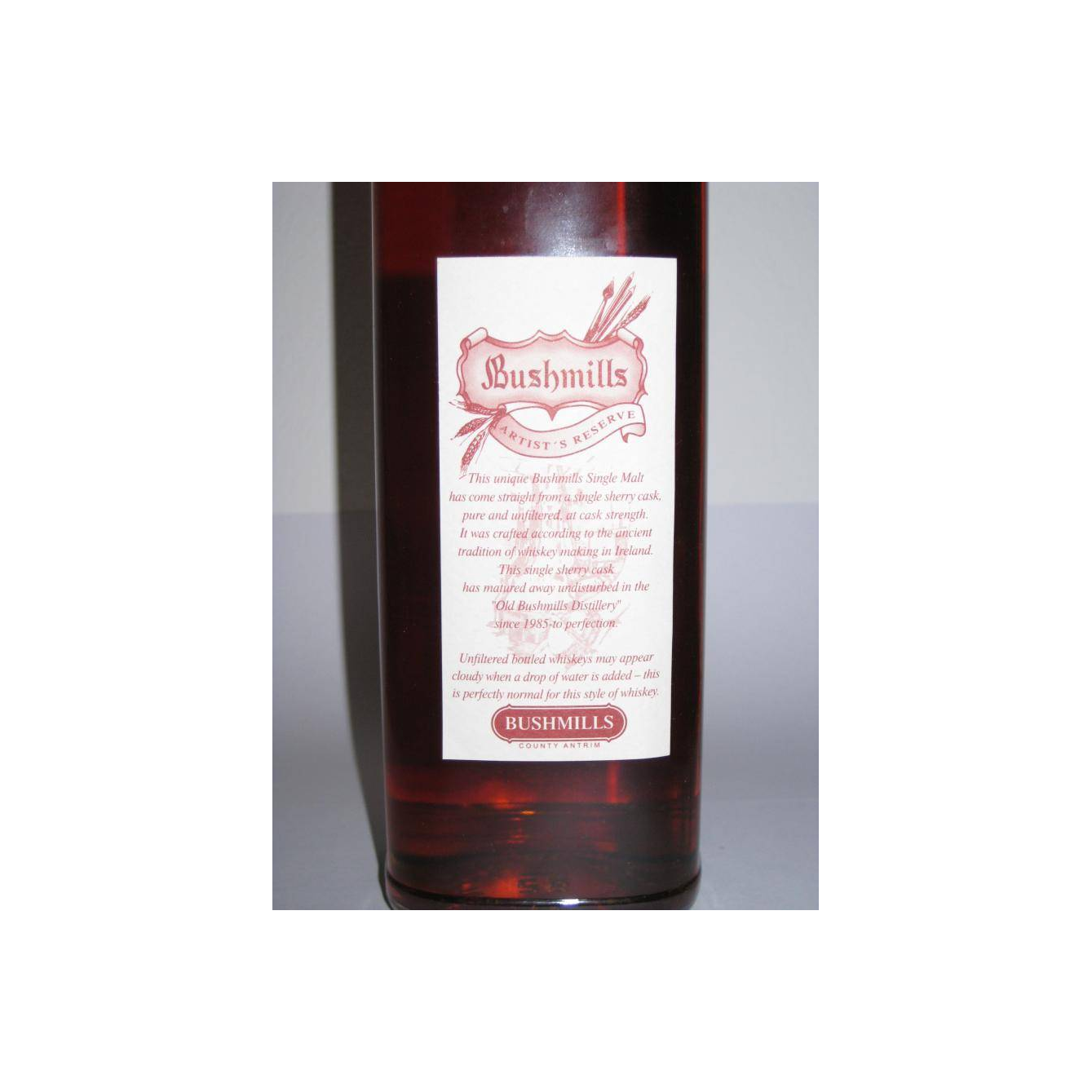 Bushmills 1985 15 Years Single Malt Whisky 3