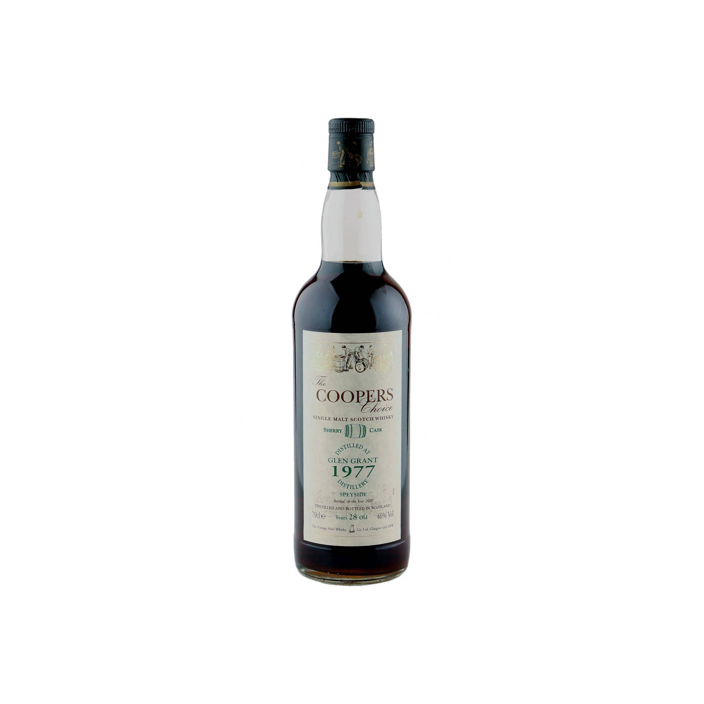 Glen Grant The Cooper's Choice 1977 28 Years Single Malt Whisky 2