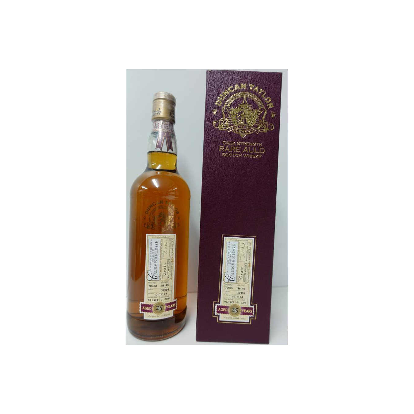 Carsebridge Rare Auld 1979 25 Years Single Grain Whisky 2