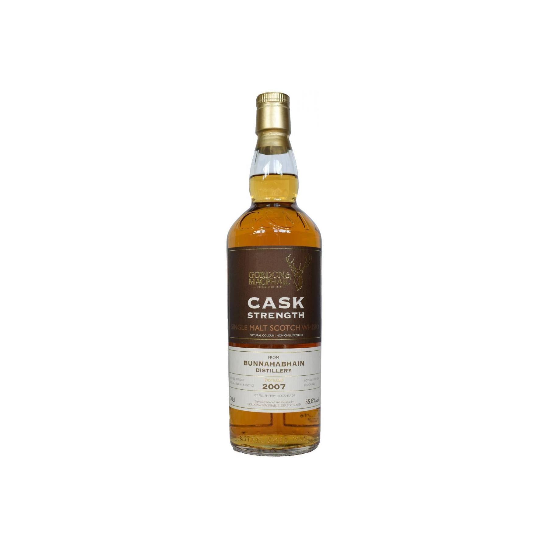 Bunnahabhain Cask Strength Collection 2007 9 Years Single Malt Whisky