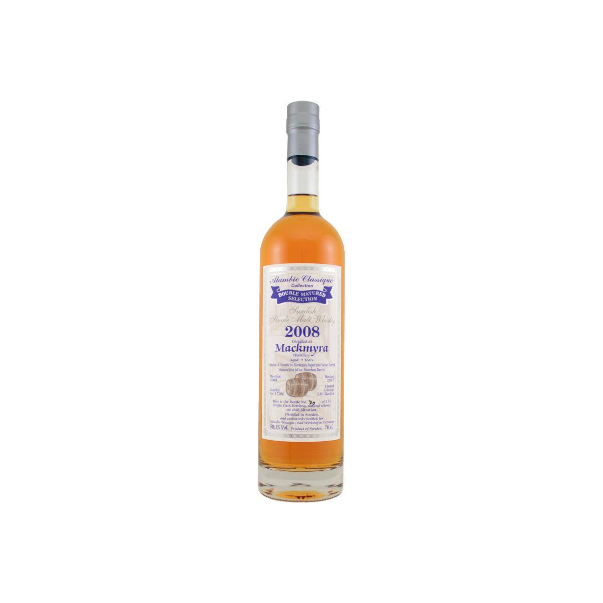 Mackmyra 2008 9 Years Single Malt Whisky