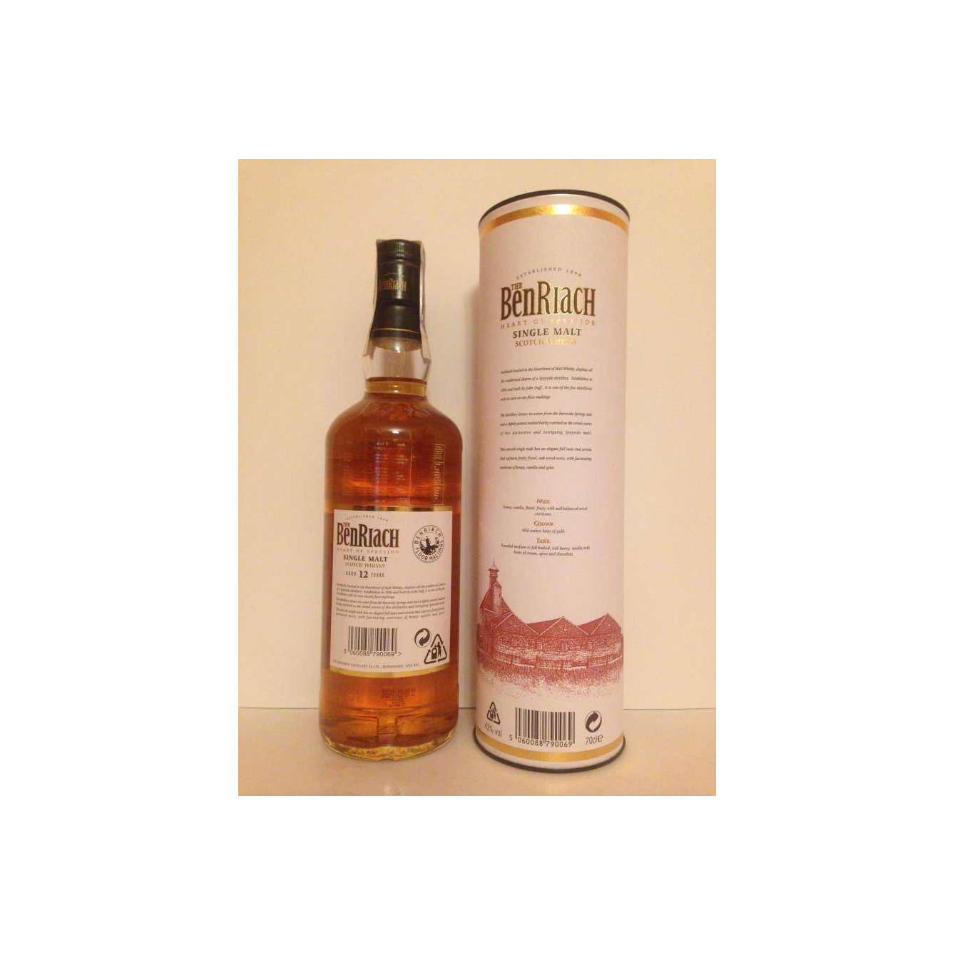 BenRiach 12 Years Single Malt Whisky 3