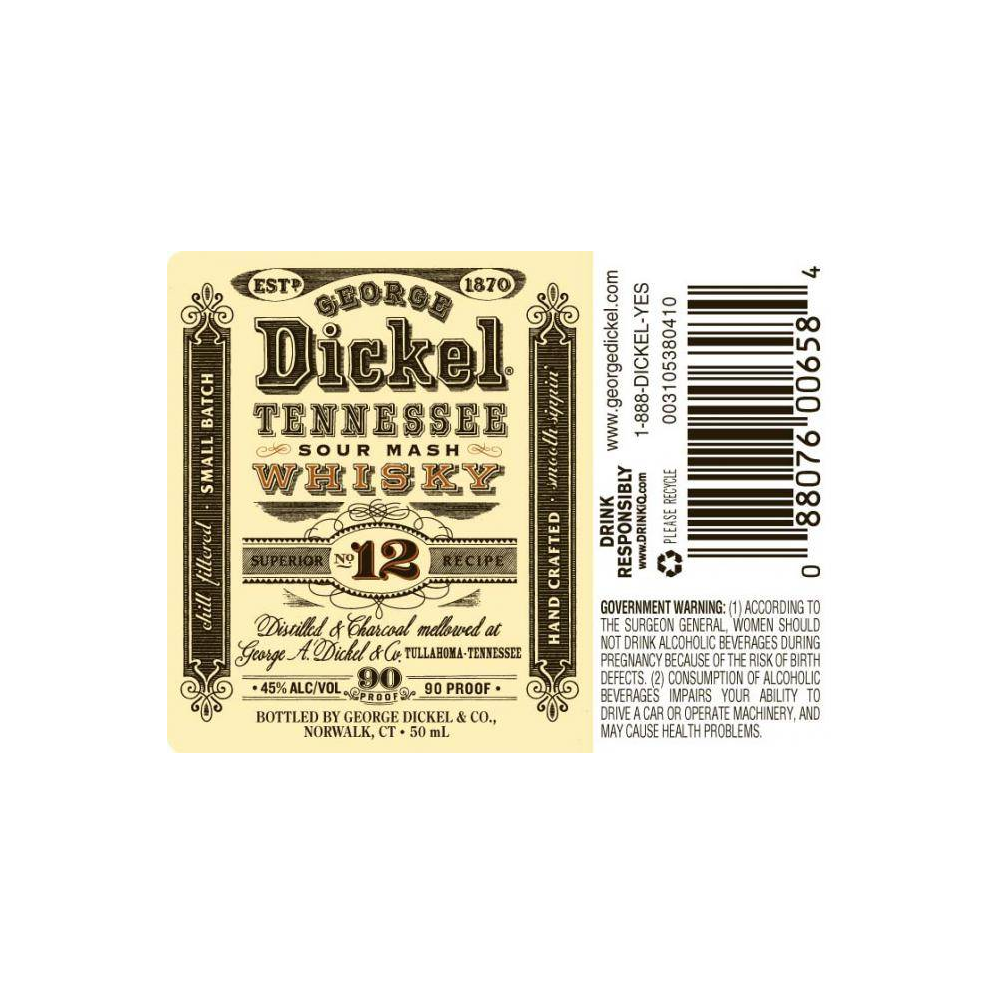 George Dickel Bourbon Whisky