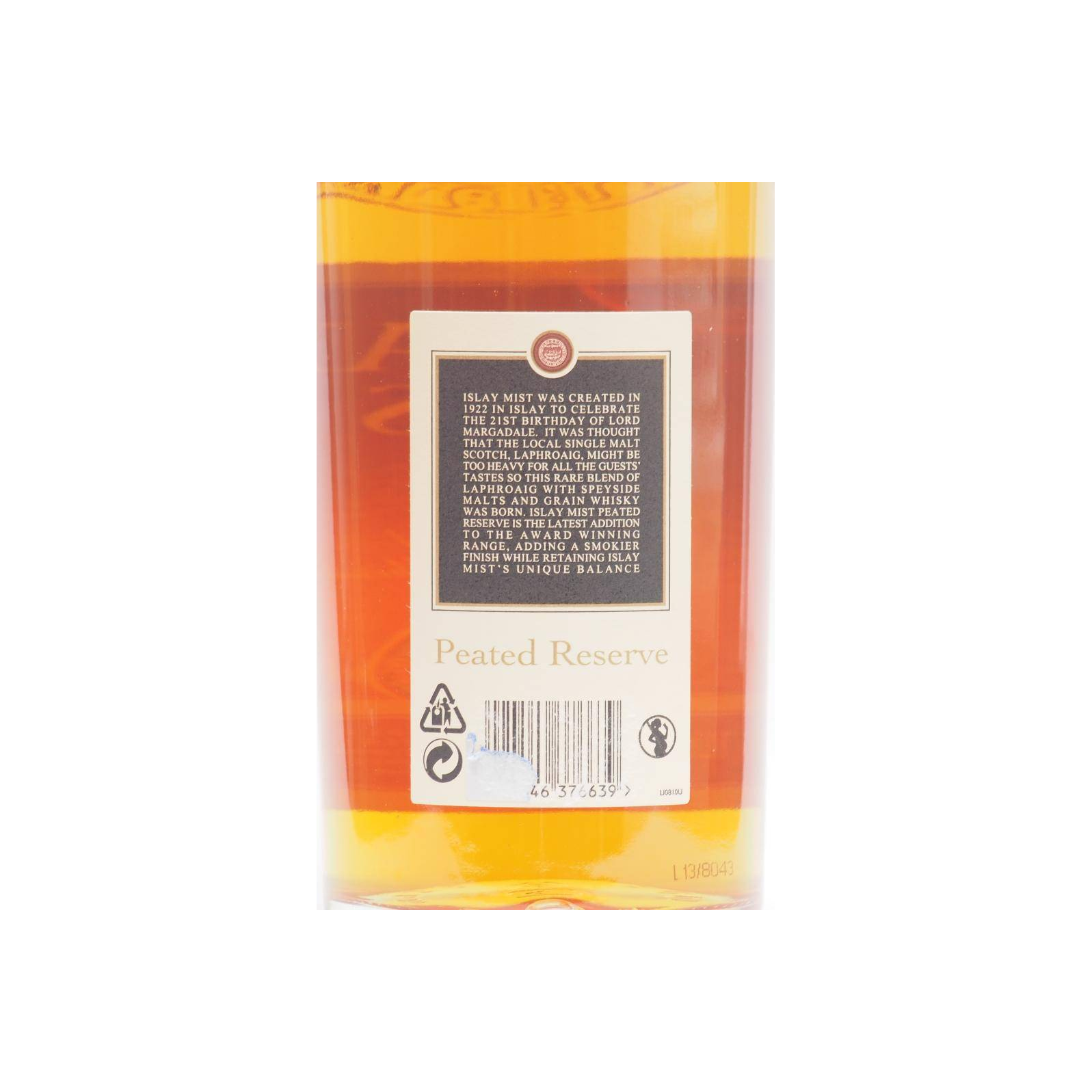Islay Mist Peated Reserve McDI 2