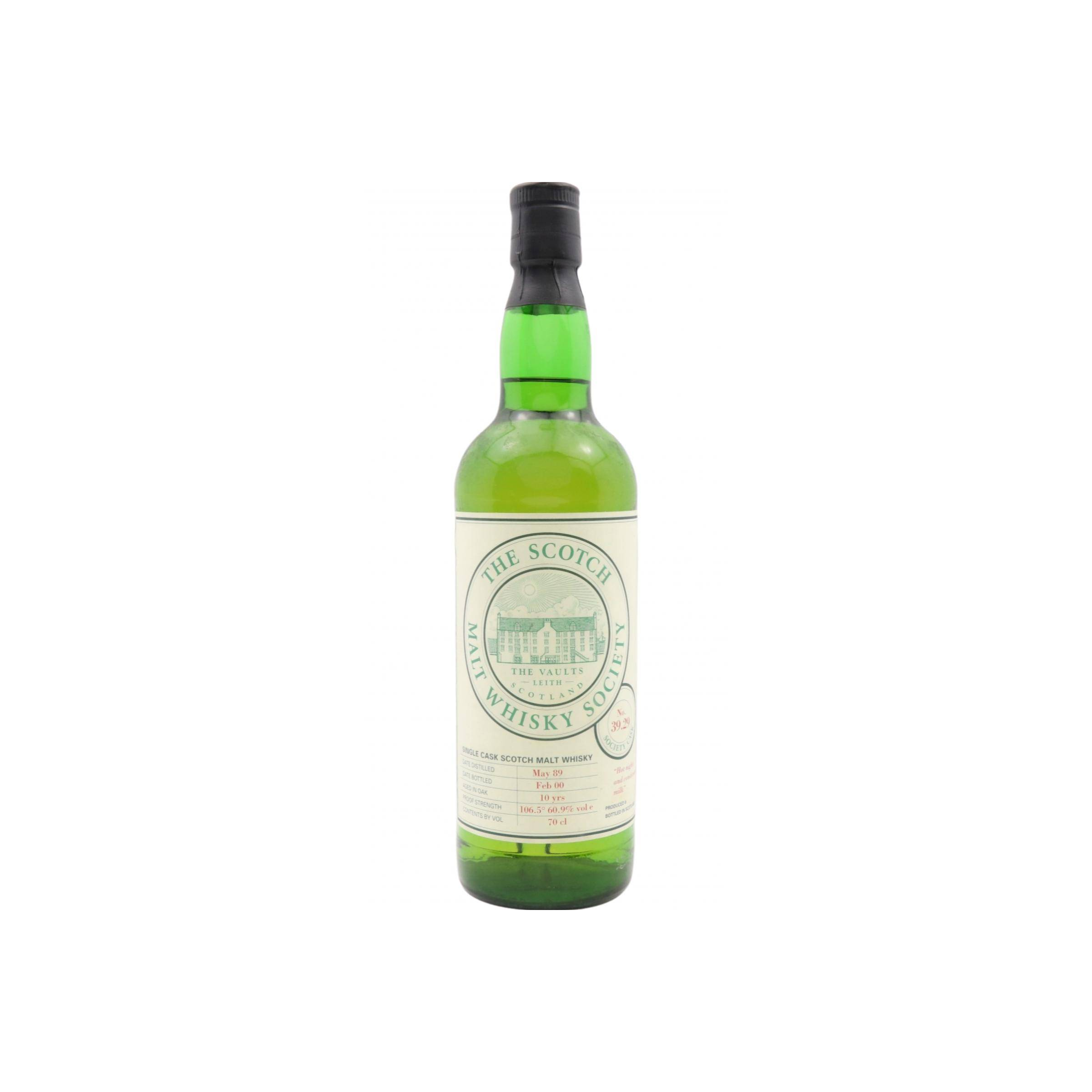 The Scotch Malt Whisky Society 1989 10 Years Single Malt Whisky