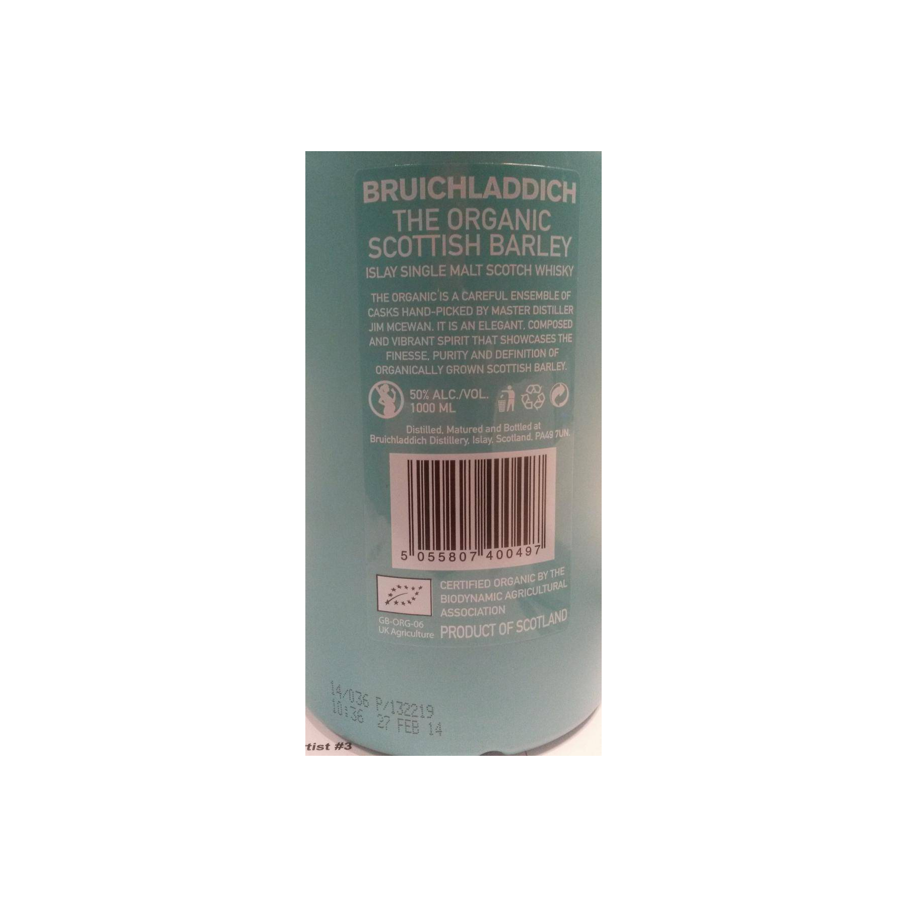 Bruichladdich Single Malt Whisky 2