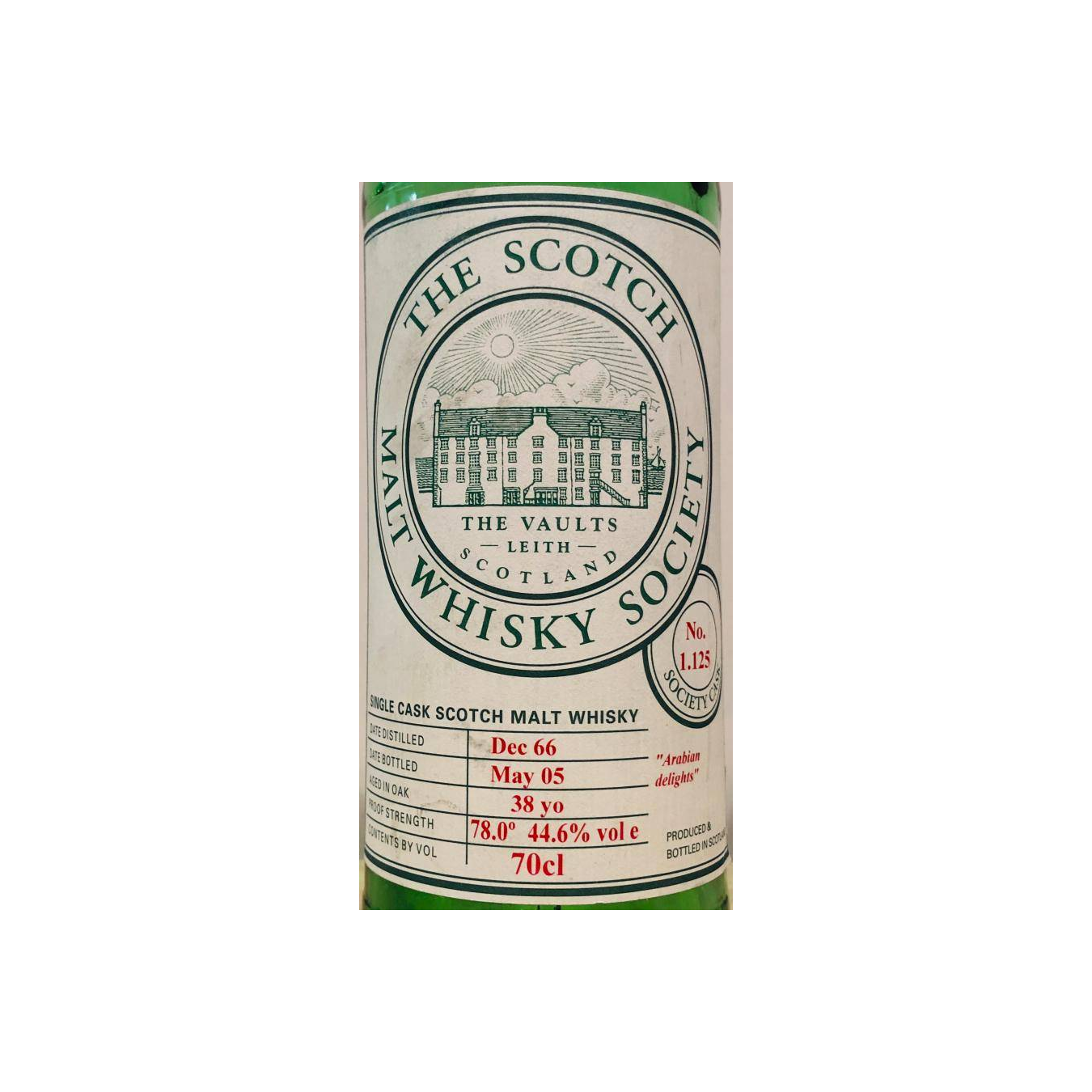 The Scotch Malt Whisky Society 1966 38 Years Single Malt Whisky 2