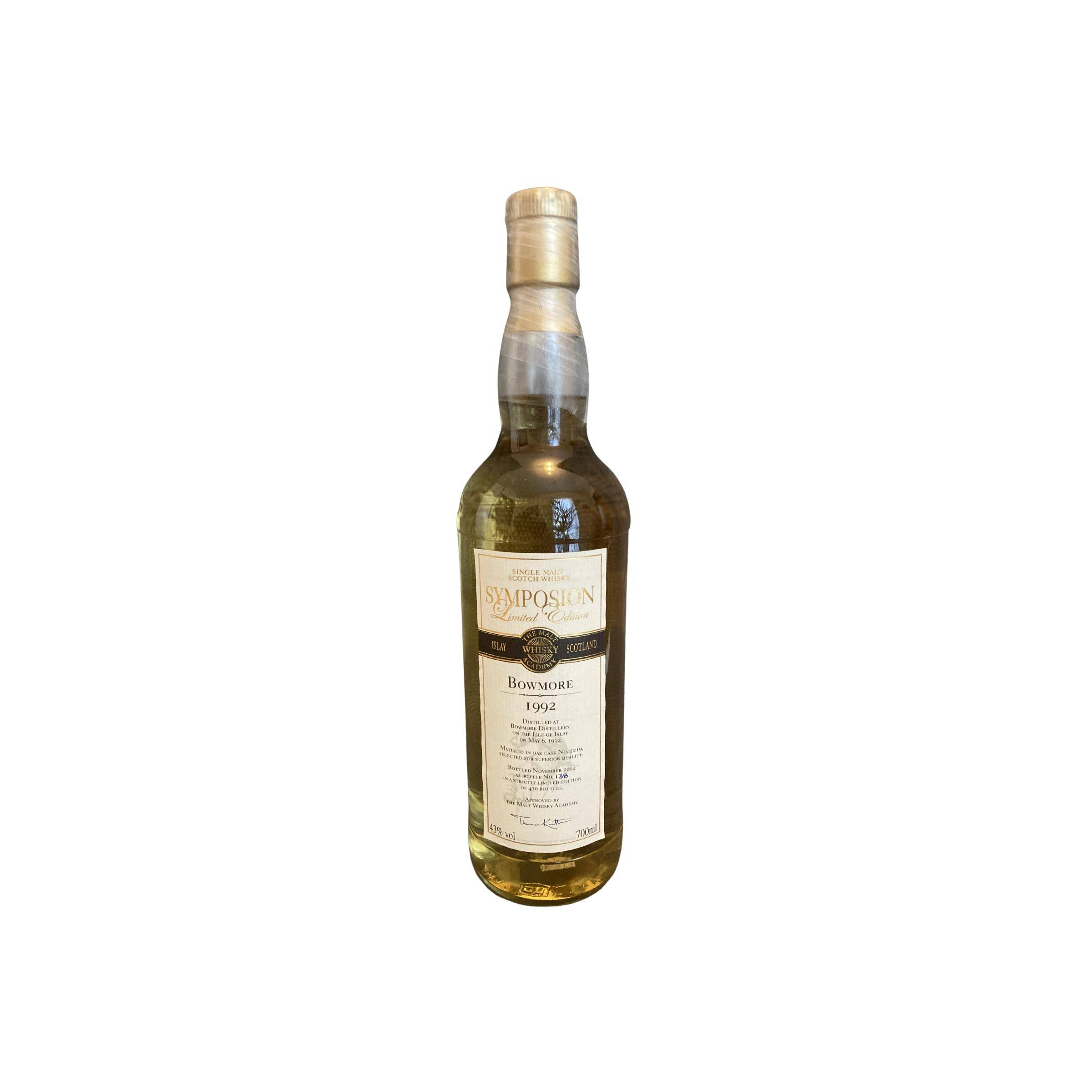 Bowmore 1992 10 Years Single Malt Whisky