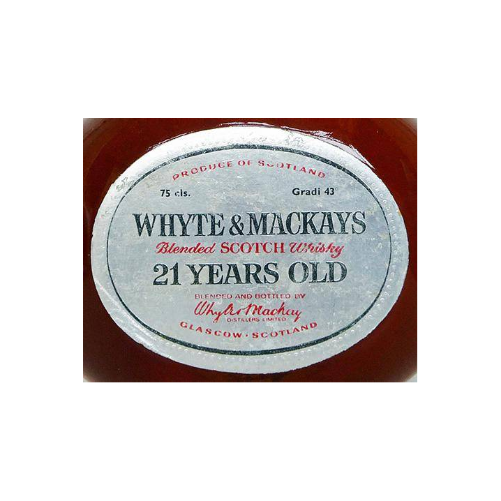 Whyte & Mackay Blended Scotch Whisky 21 Years Blended Whisky 2