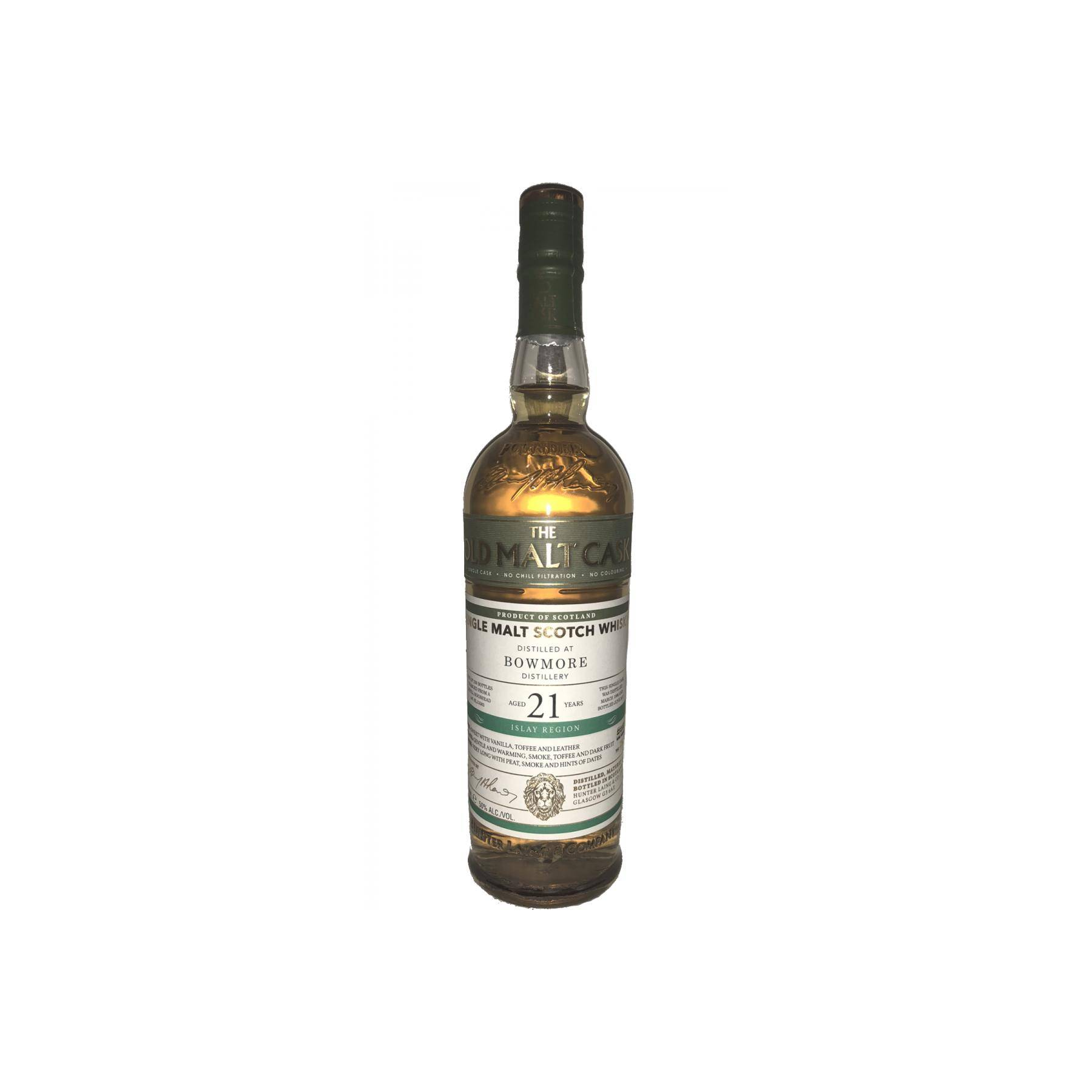Bowmore Old Malt Cask 1996 21 Years Single Malt Whisky