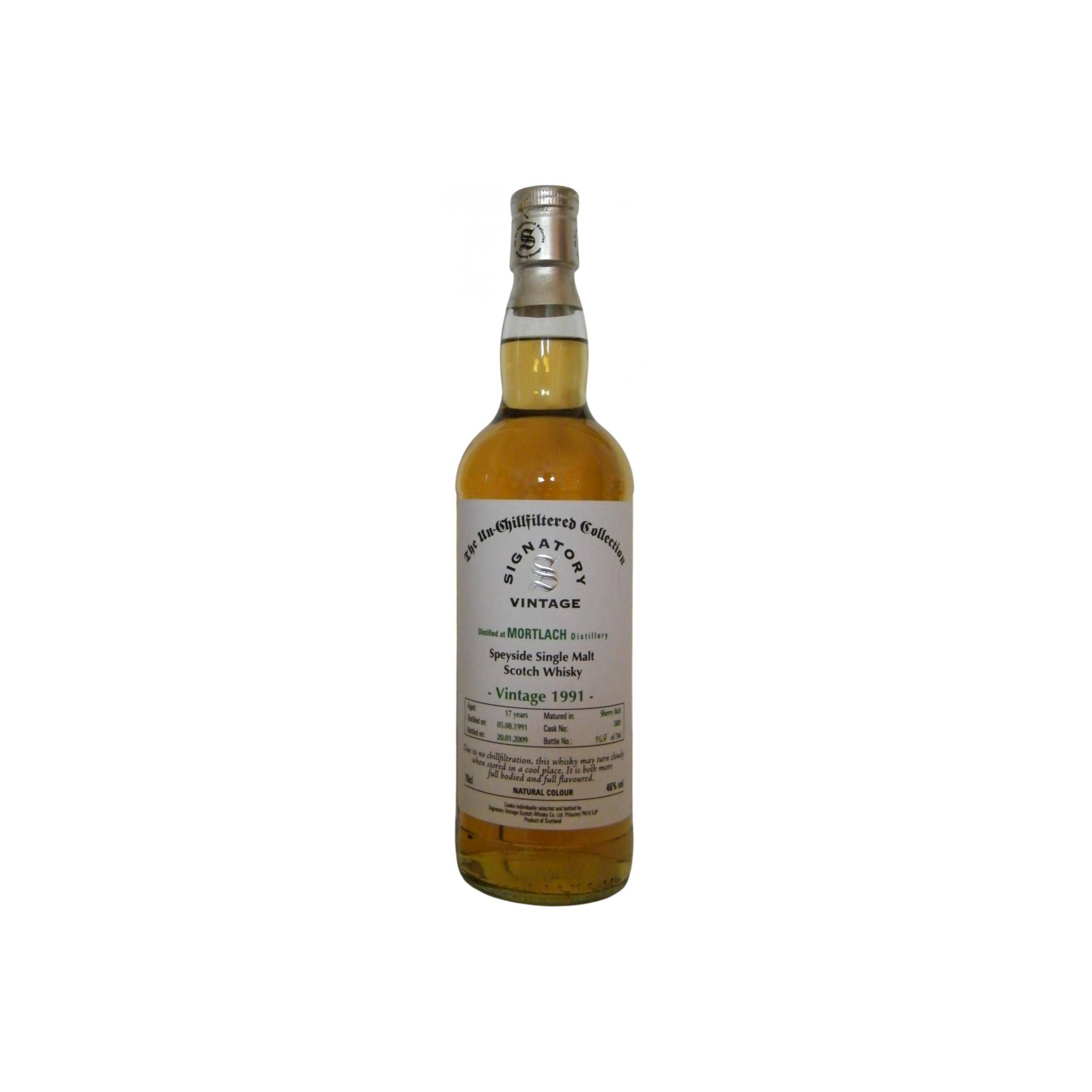 Mortlach The Un-Chillfiltered Collection 1991 17 Years Single Malt Whisky