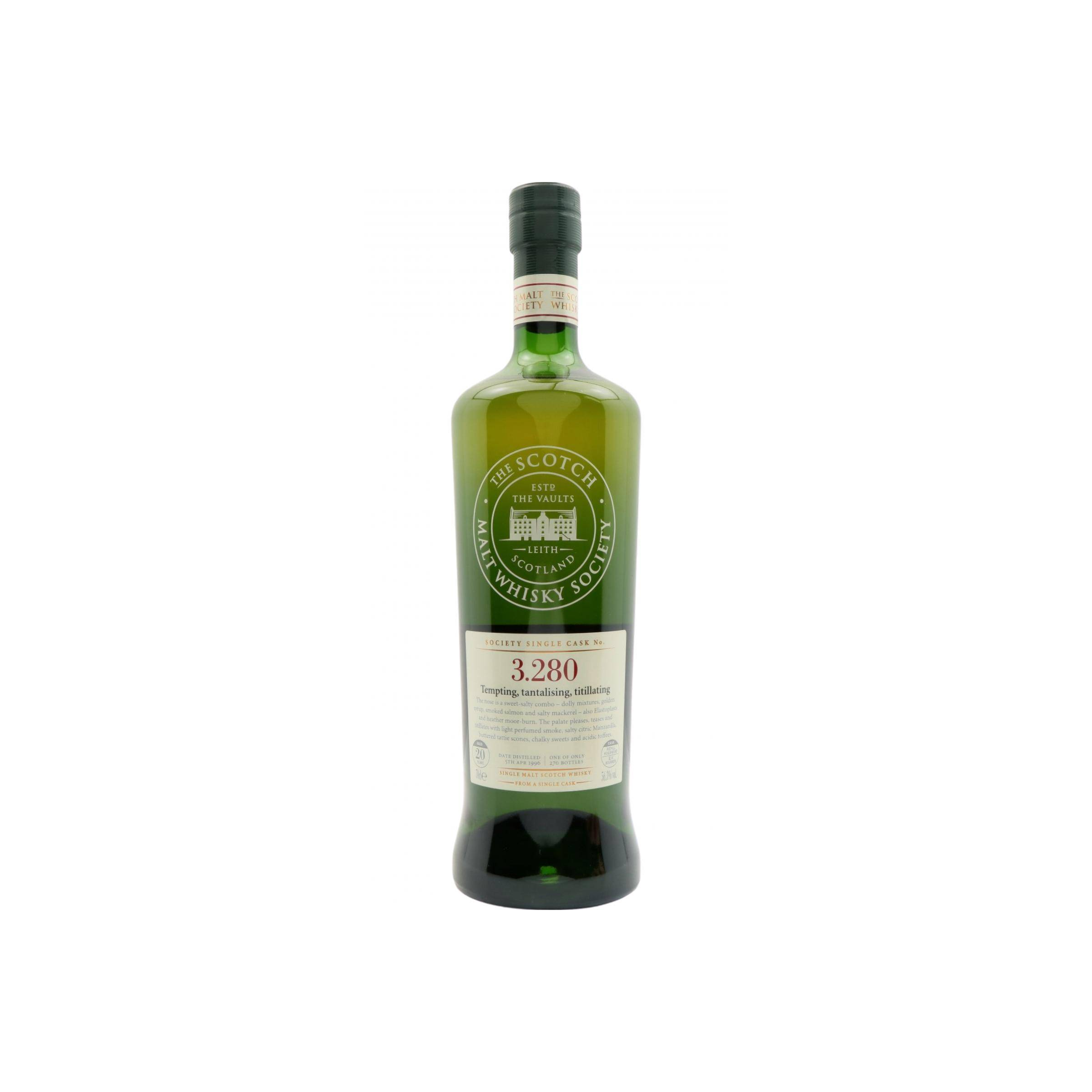 The Scotch Malt Whisky Society 1996 20 Years Single Malt Whisky