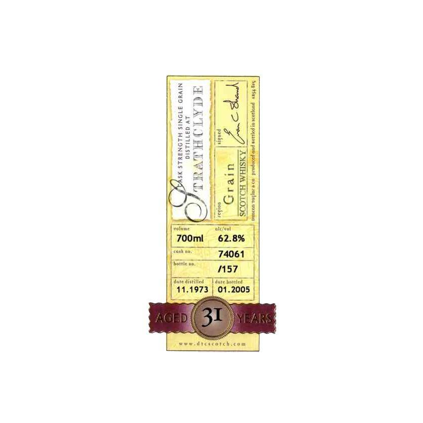 Strathclyde Rare Auld 1973 31 Years Single Grain Whisky 2