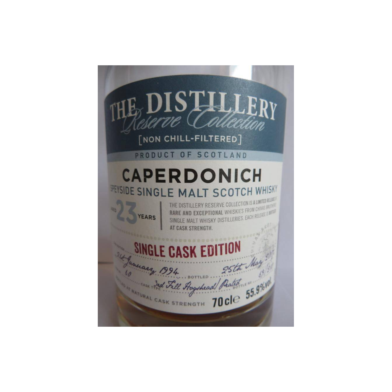 Caperdonich 1994 23 Years Single Malt Whisky 2
