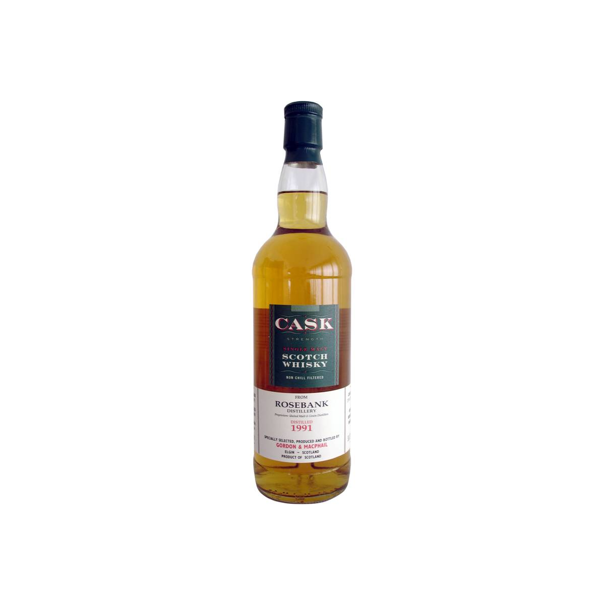 Rosebank Cask Strength Collection 1991 18 Years Single Malt Whisky