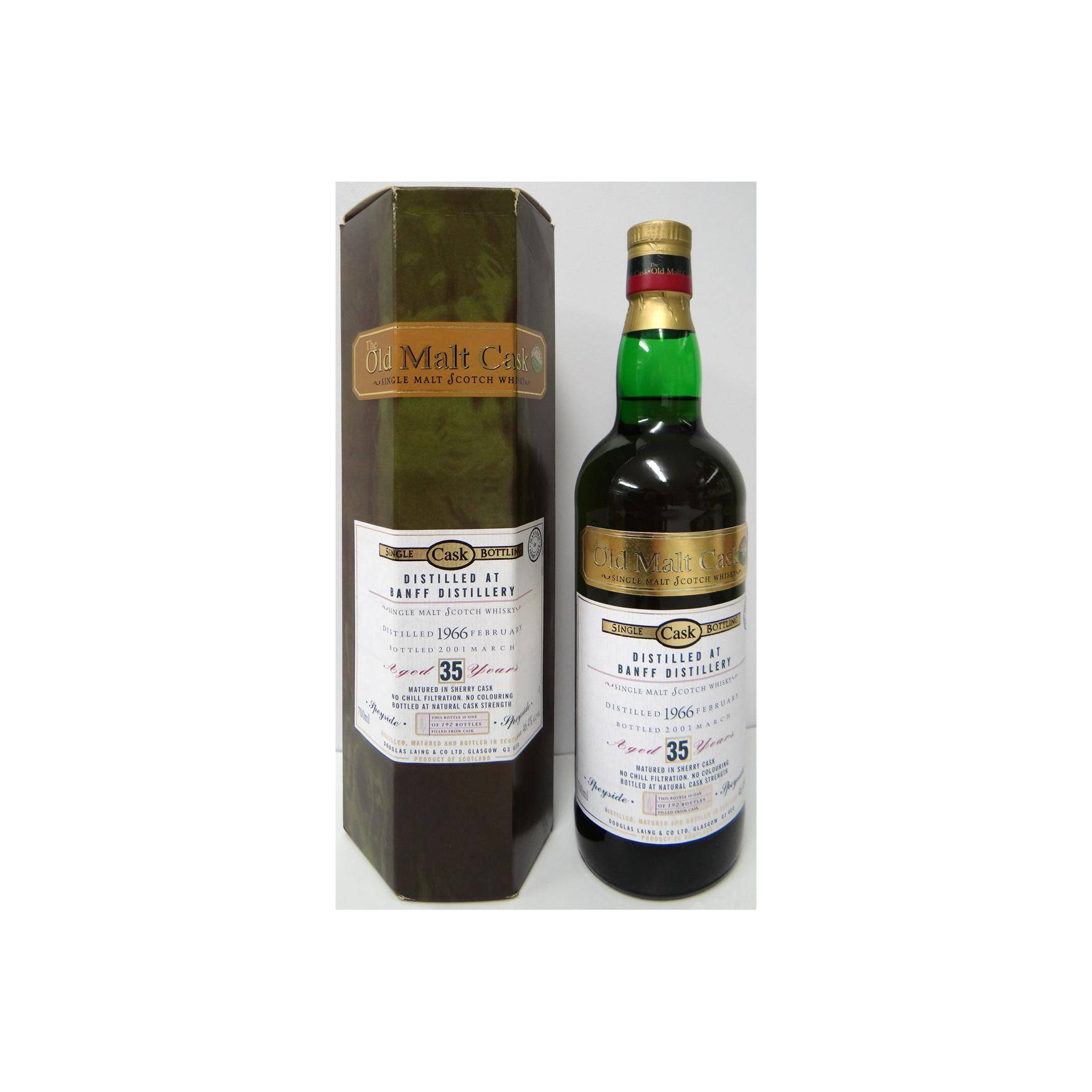 Banff Old Malt Cask 1966 35 Years Single Malt Whisky 2