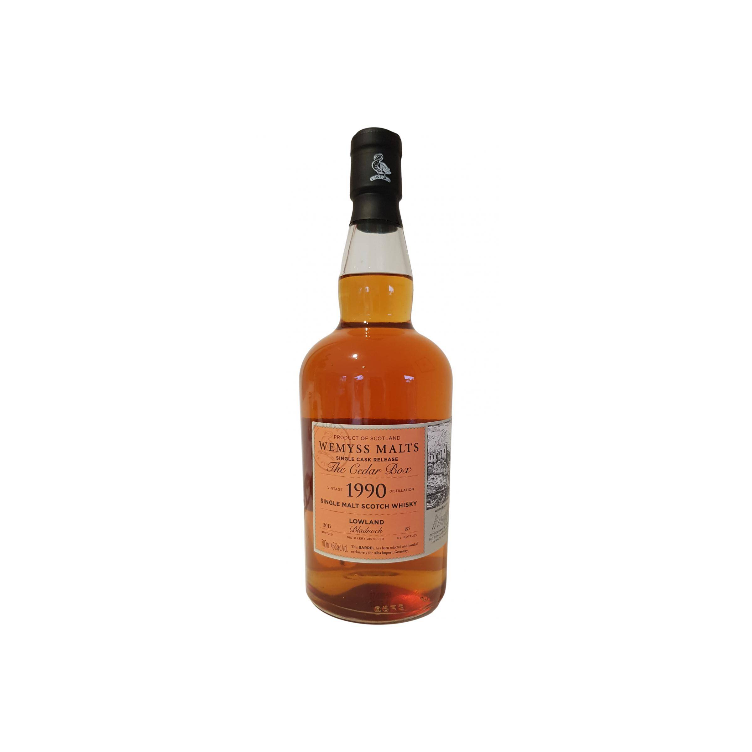Bladnoch 1990 27 Years Single Malt Whisky