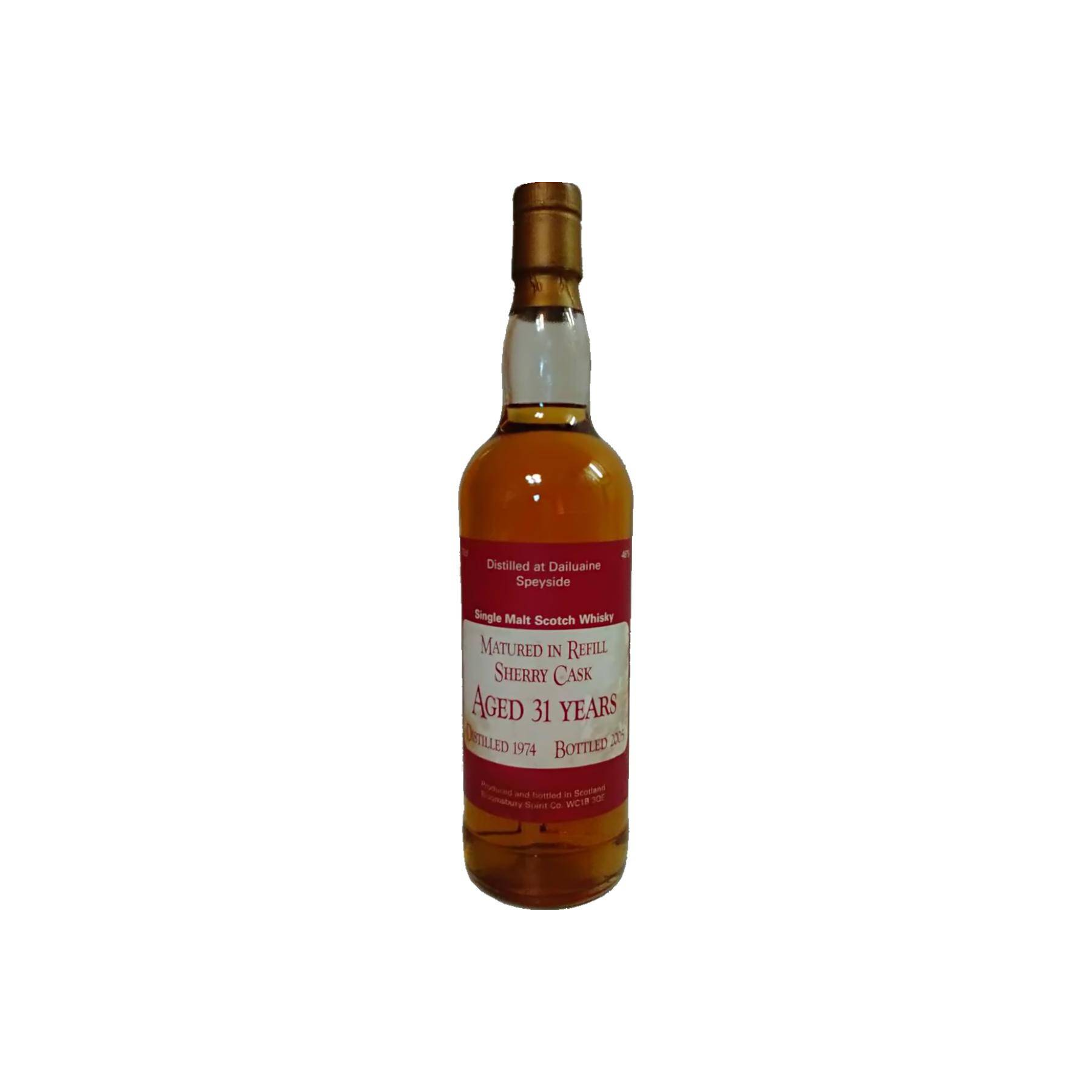 Dailuaine 1974 31 Years Single Malt Whisky