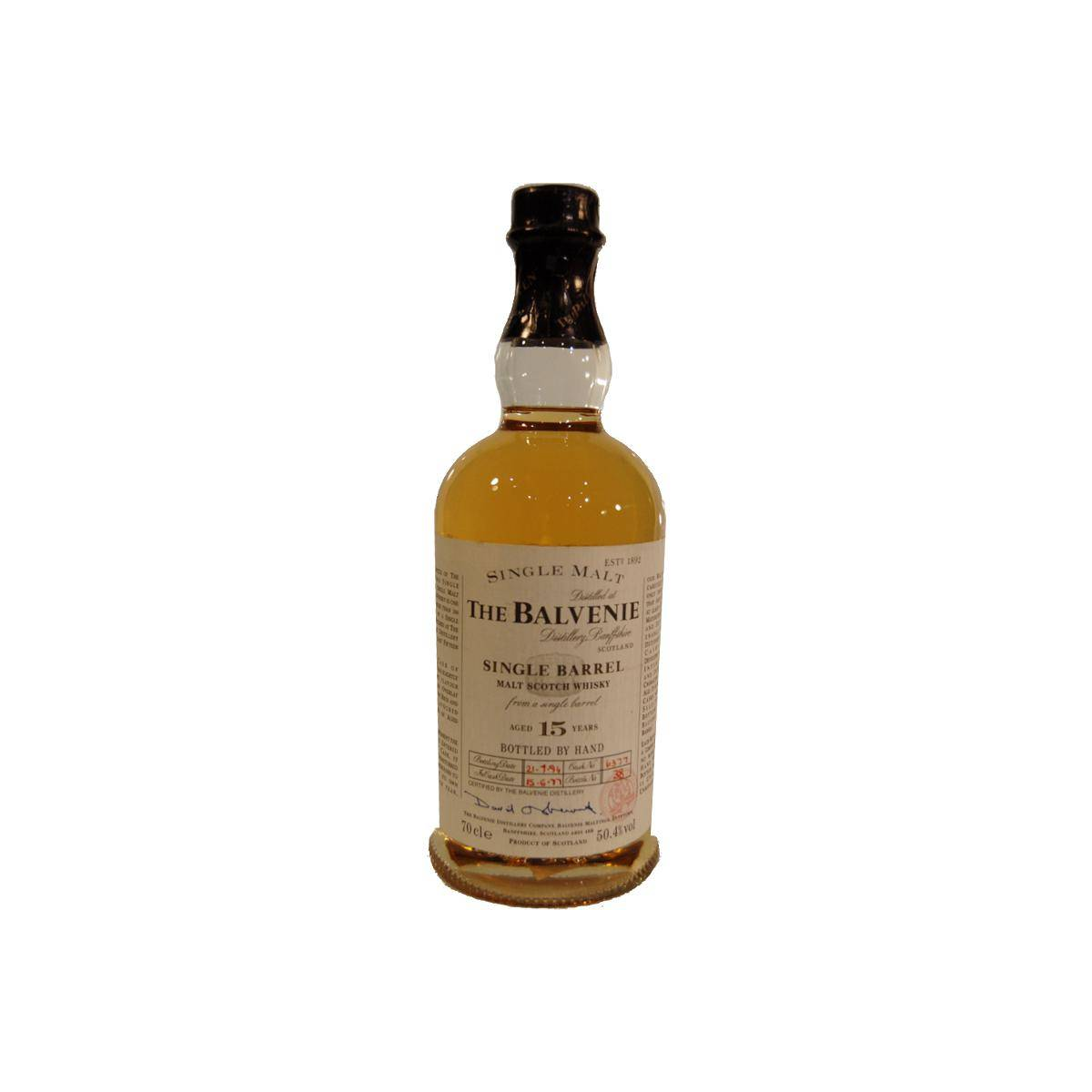 The Balvenie Single Cask 1977 15 Years Single Malt Whisky