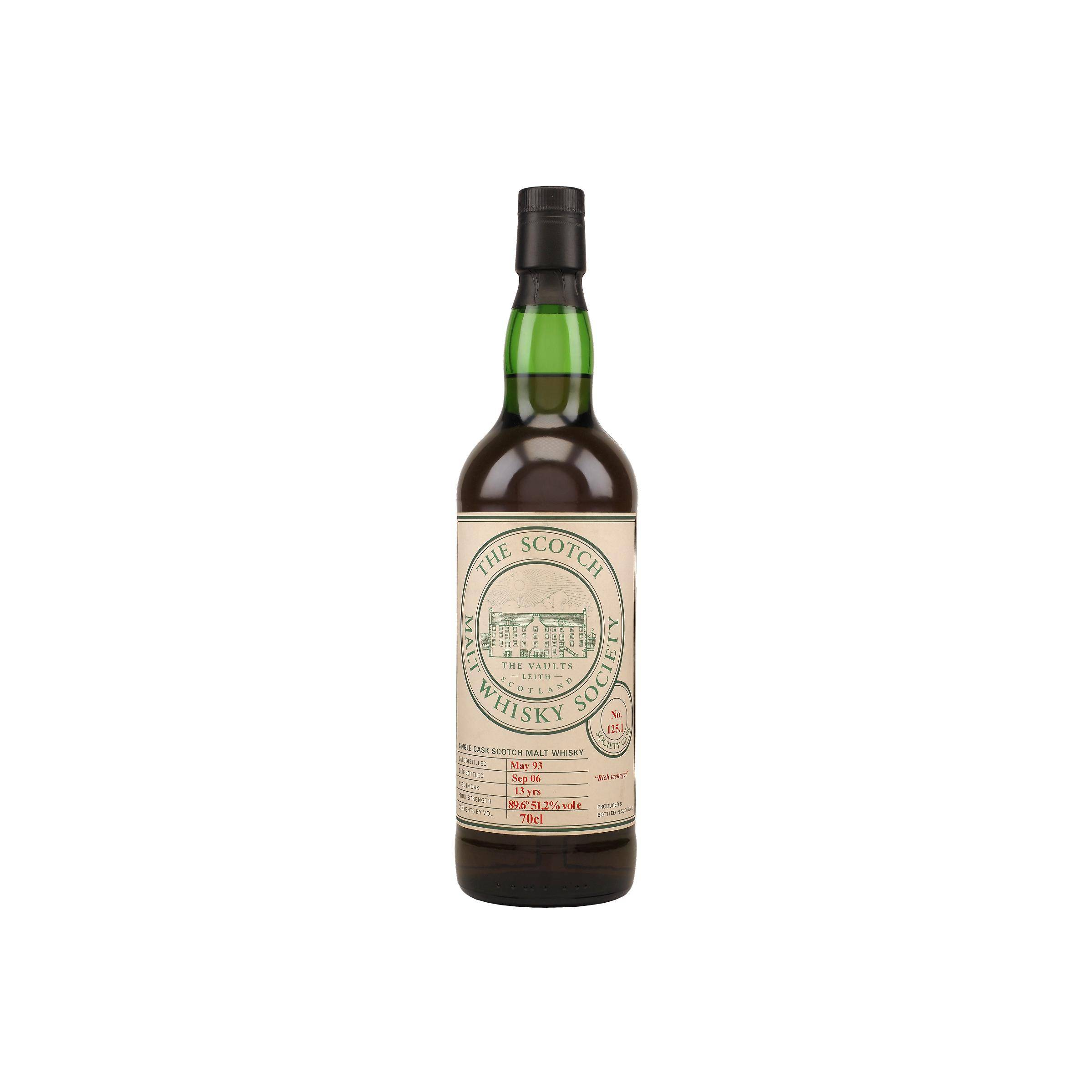 The Scotch Malt Whisky Society 1993 13 Years Single Malt Whisky