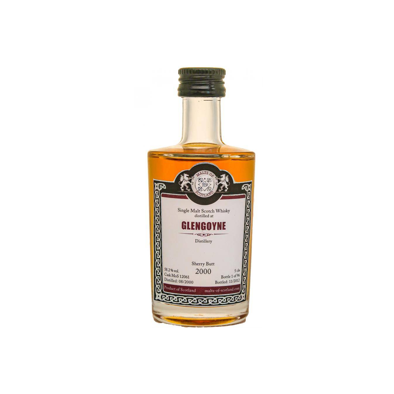 Glengoyne Miniature 2000 12 Years Single Malt Whisky 3