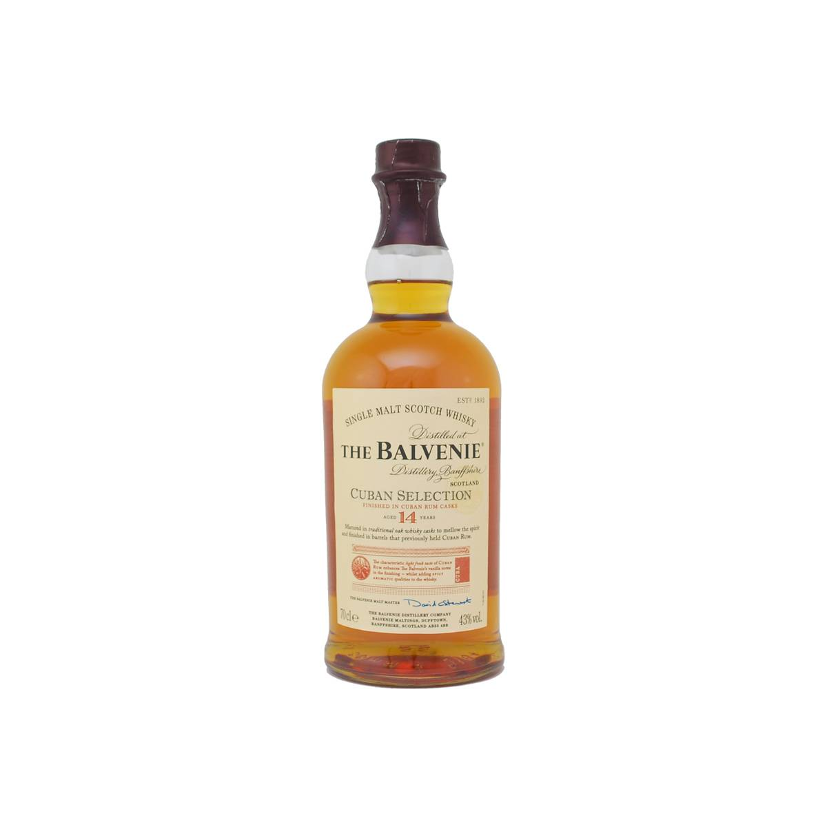 The Balvenie 14 Years Single Malt Whisky