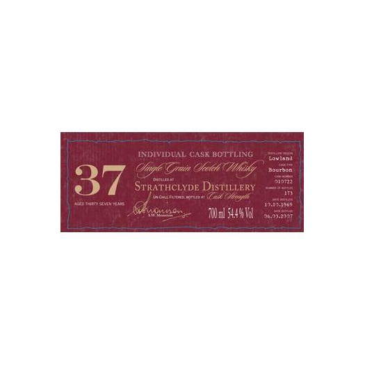 Strathclyde Individual Cask Bottling 1969 37 Years Single Grain Whisky 2