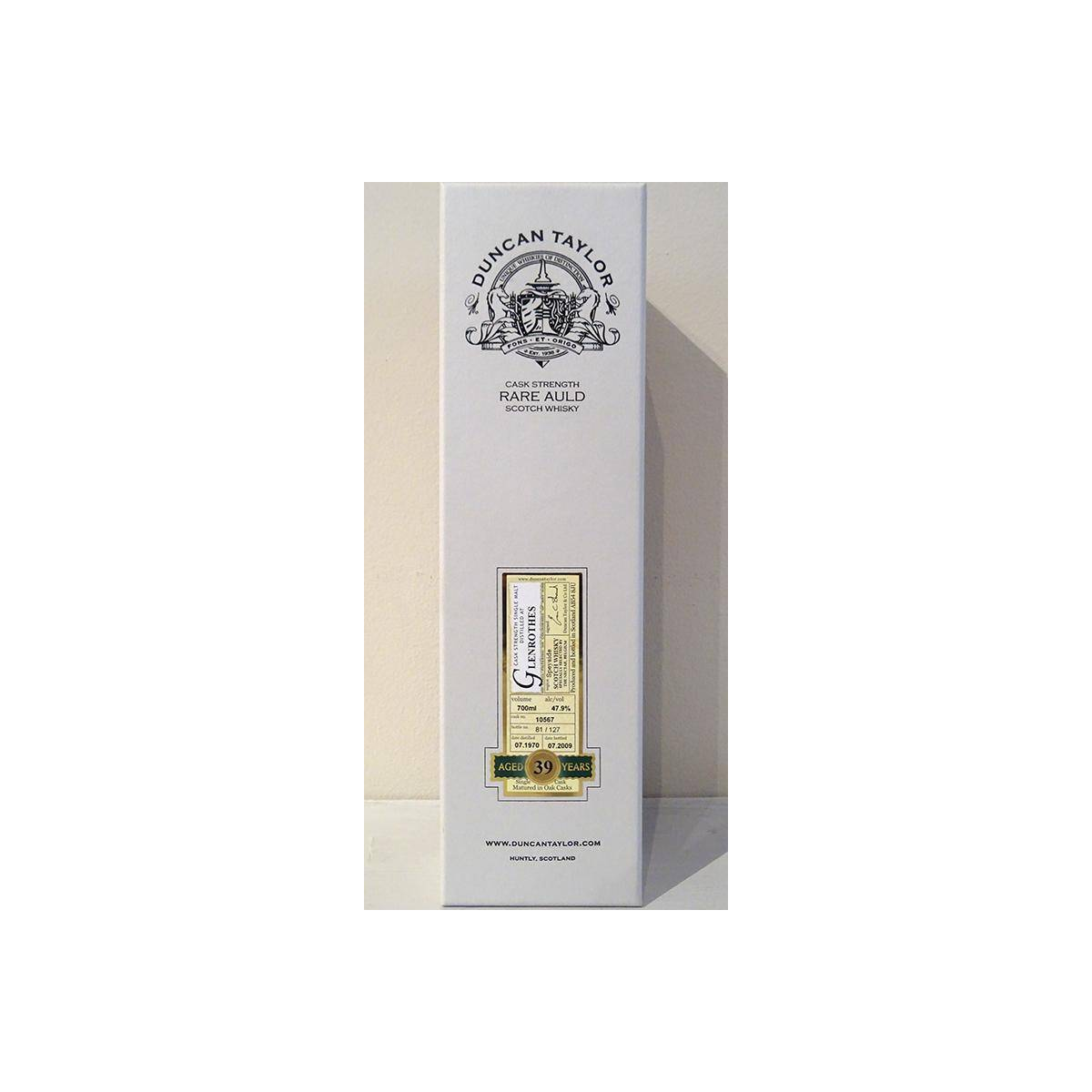 The Glenrothes Rare Auld 1970 39 Years Single Malt Whisky 2