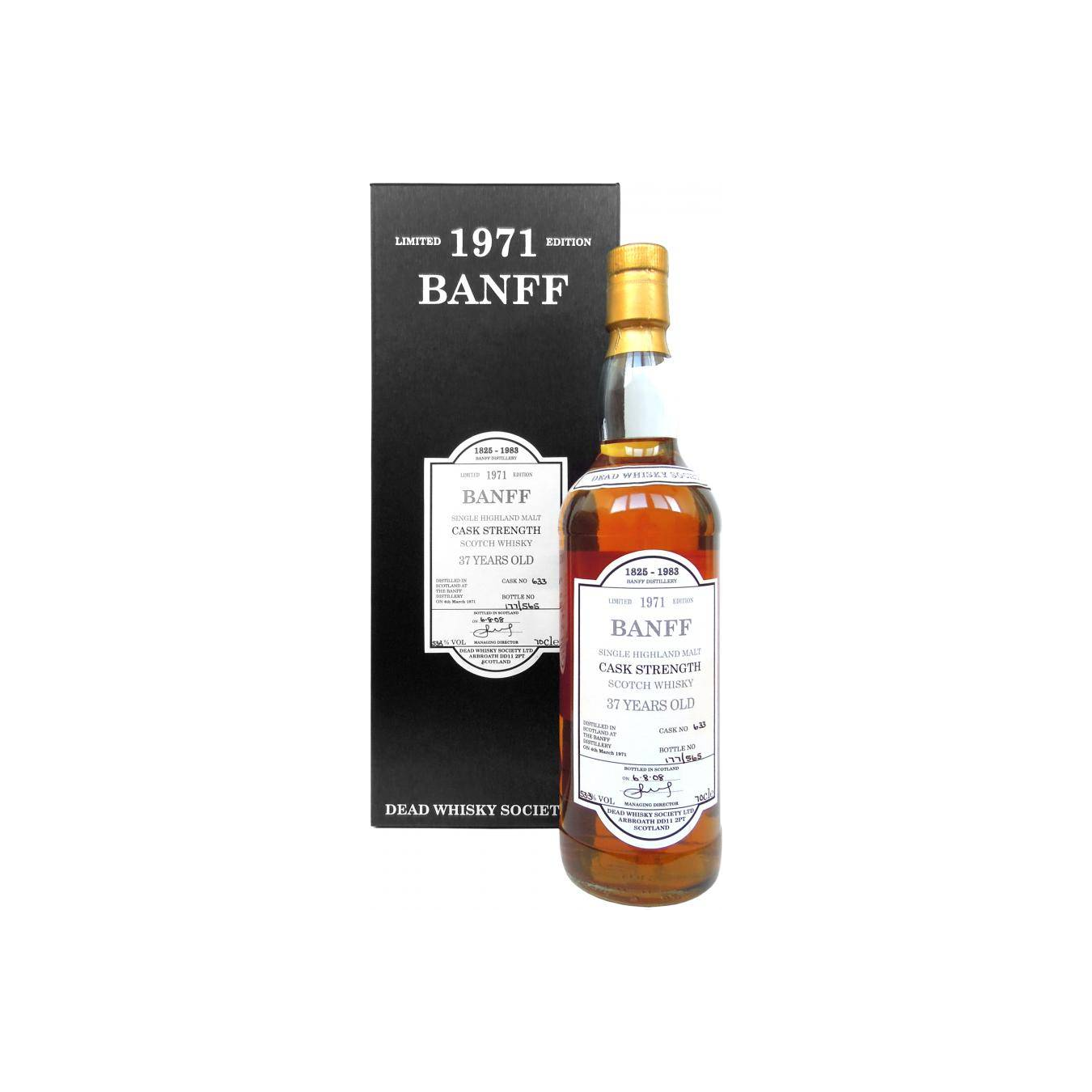 Banff 1971 37 Years Single Malt Whisky 2
